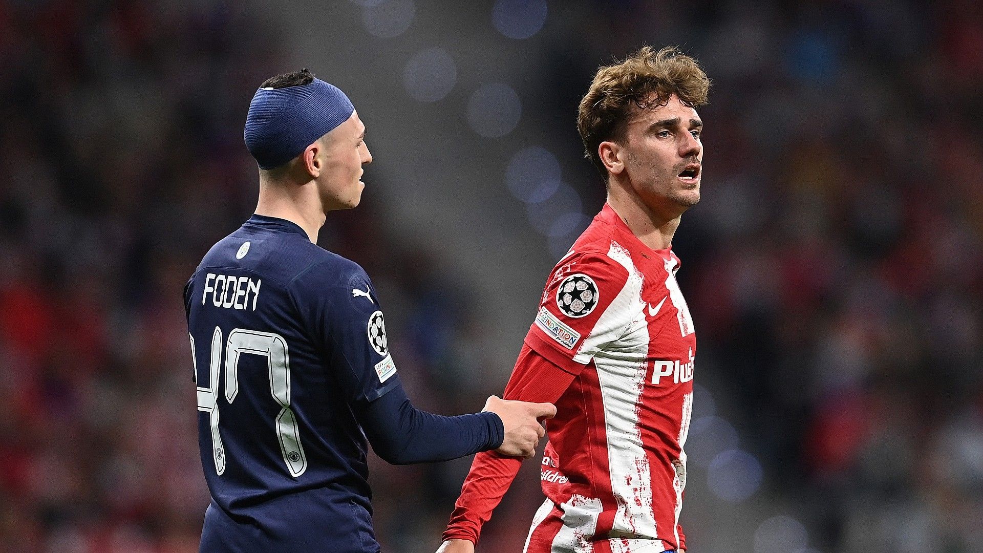 Griezmann Foden 2022 Manchester City Atletico Madrid