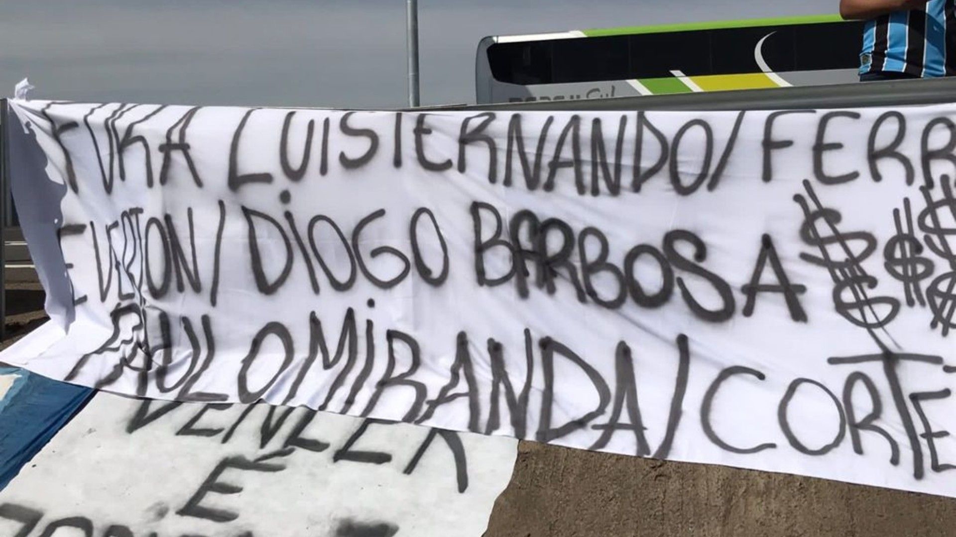 Protesto Grêmio 01 09 2021