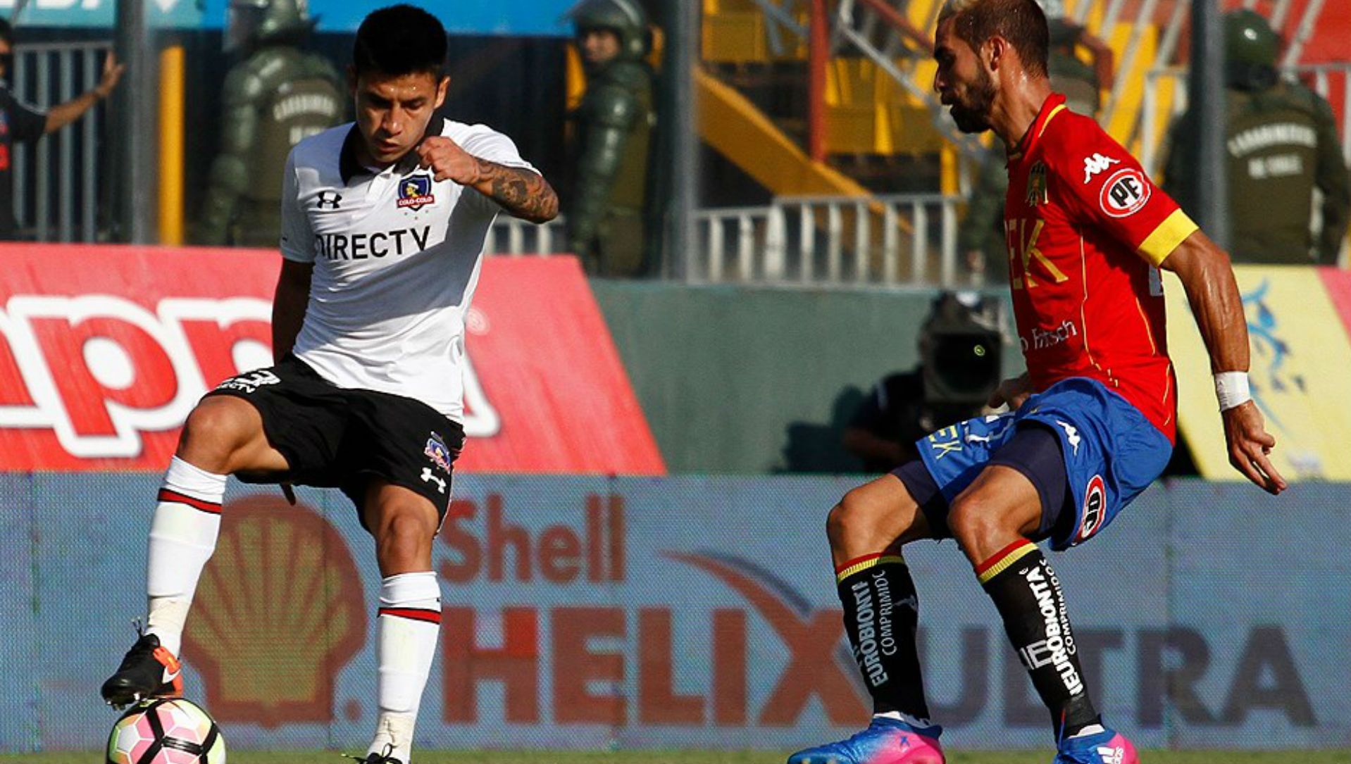 040217 Claudio Baeza Sebastián Jaime Colo Colo Unión Española