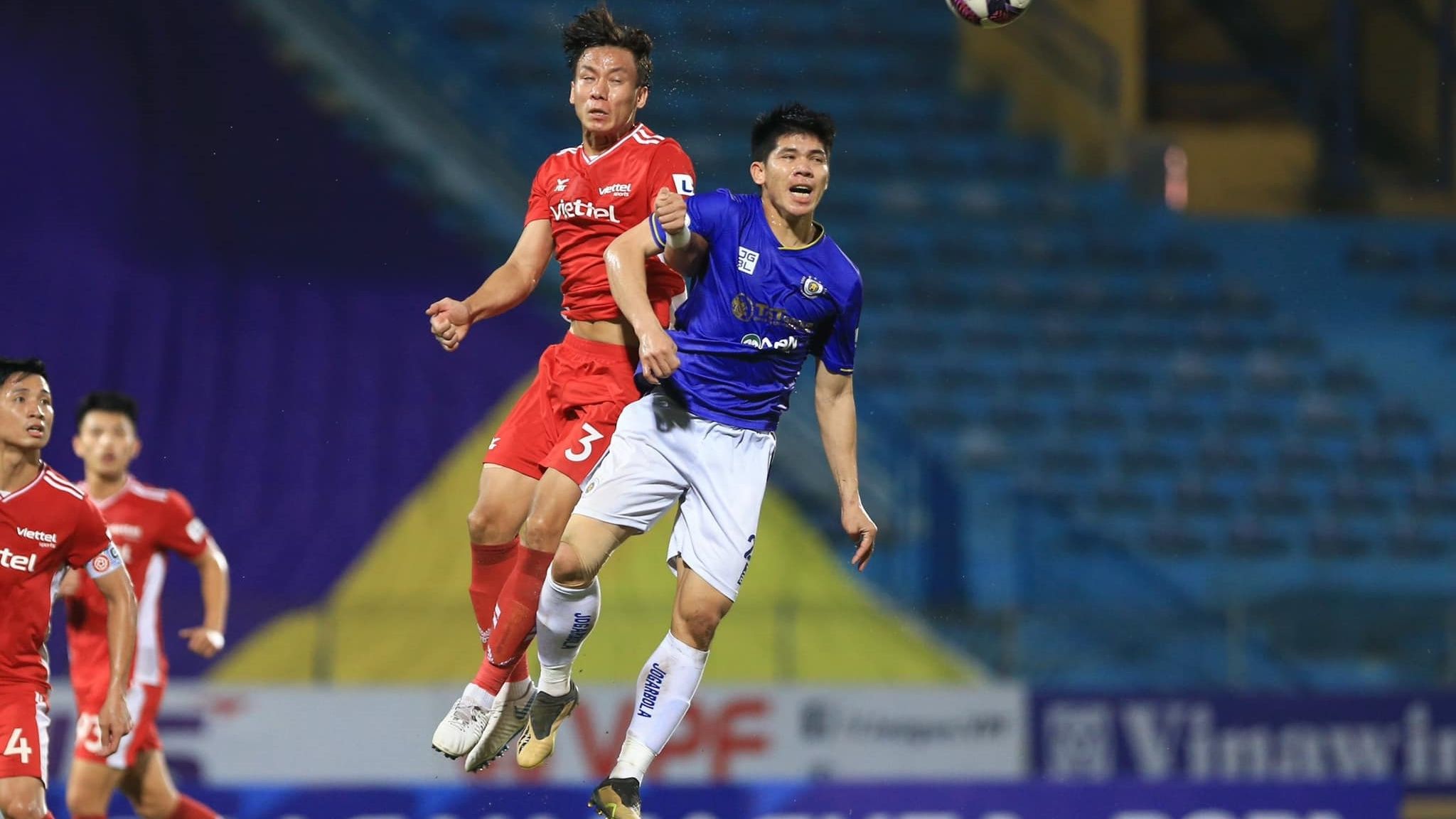 Que Ngoc Hai Ngan Van Dai Ha Noi FC vs Viettel 2021 V.League 07042021