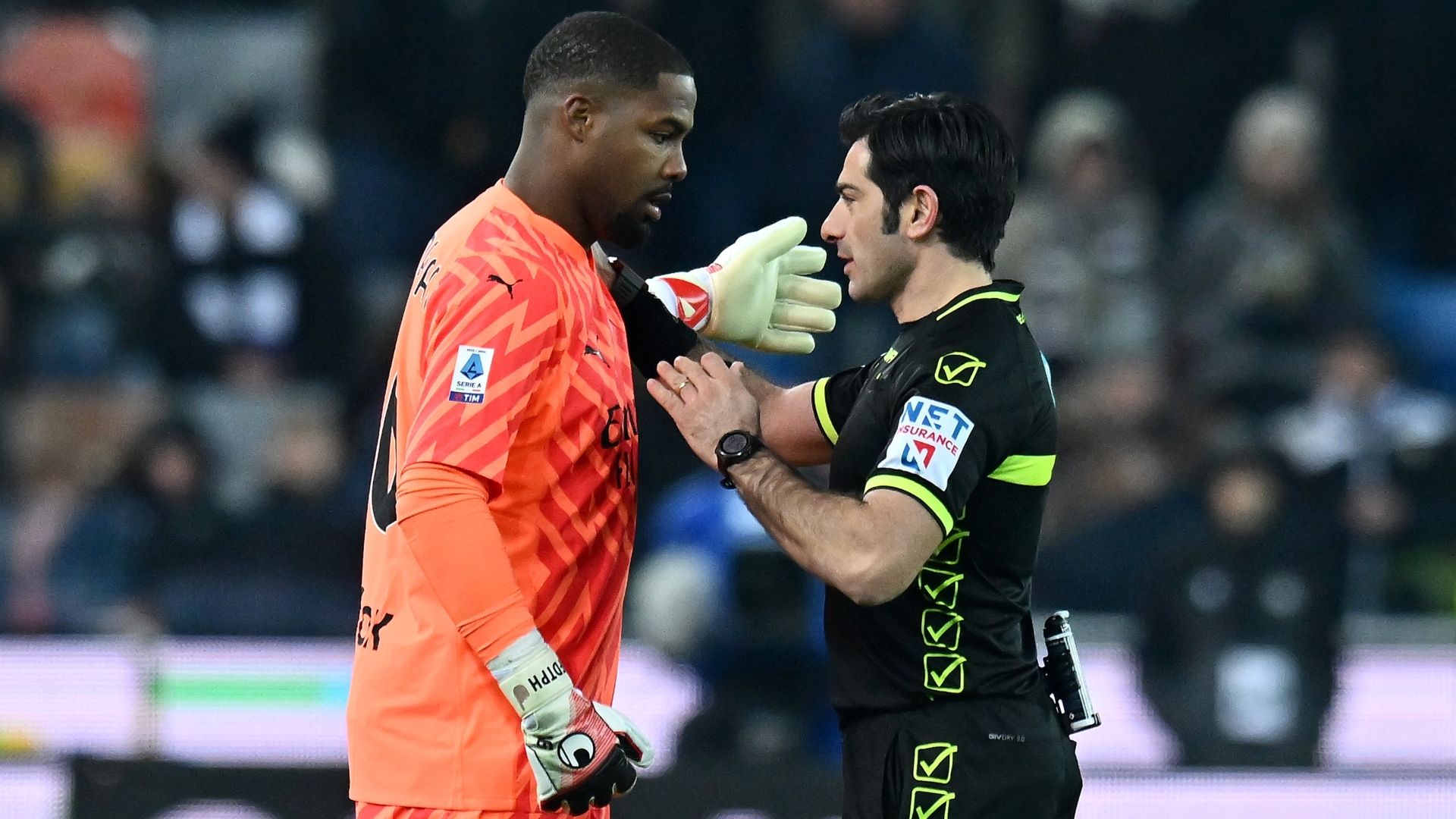 Mike Maignan Fabio Maresca Udinese Milan 20012024