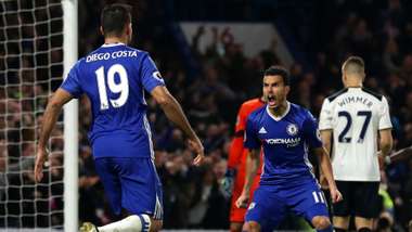 Diego Costa Pedro Chelsea Premier League