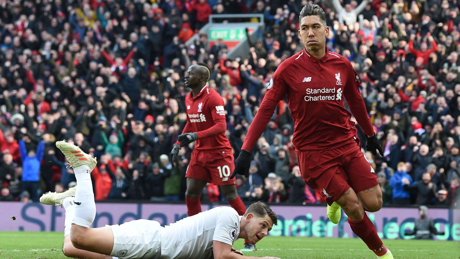 Roberto Firmino Liverpool Premier League 10032018