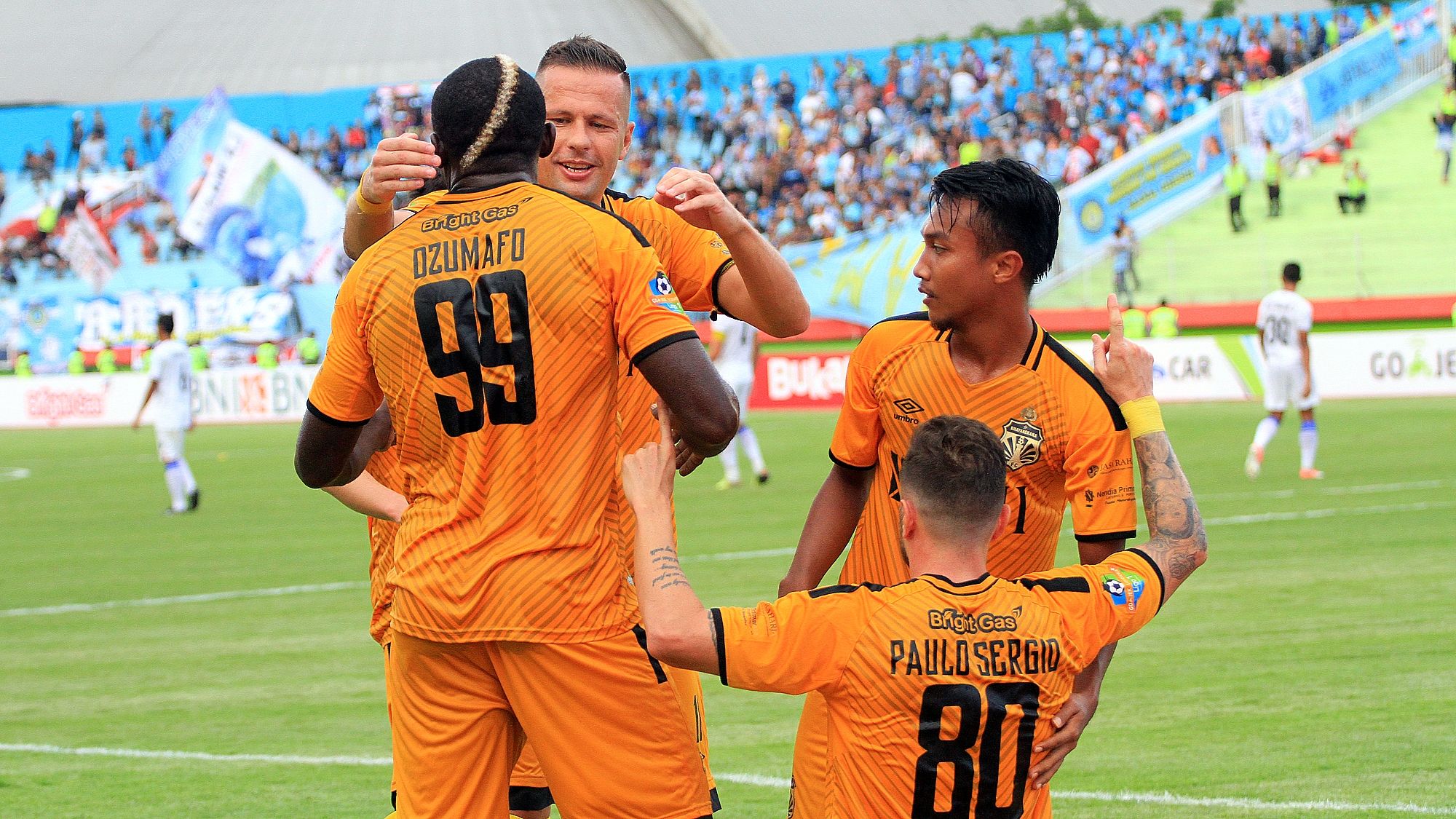 Selebrasi Bhayangkara FC