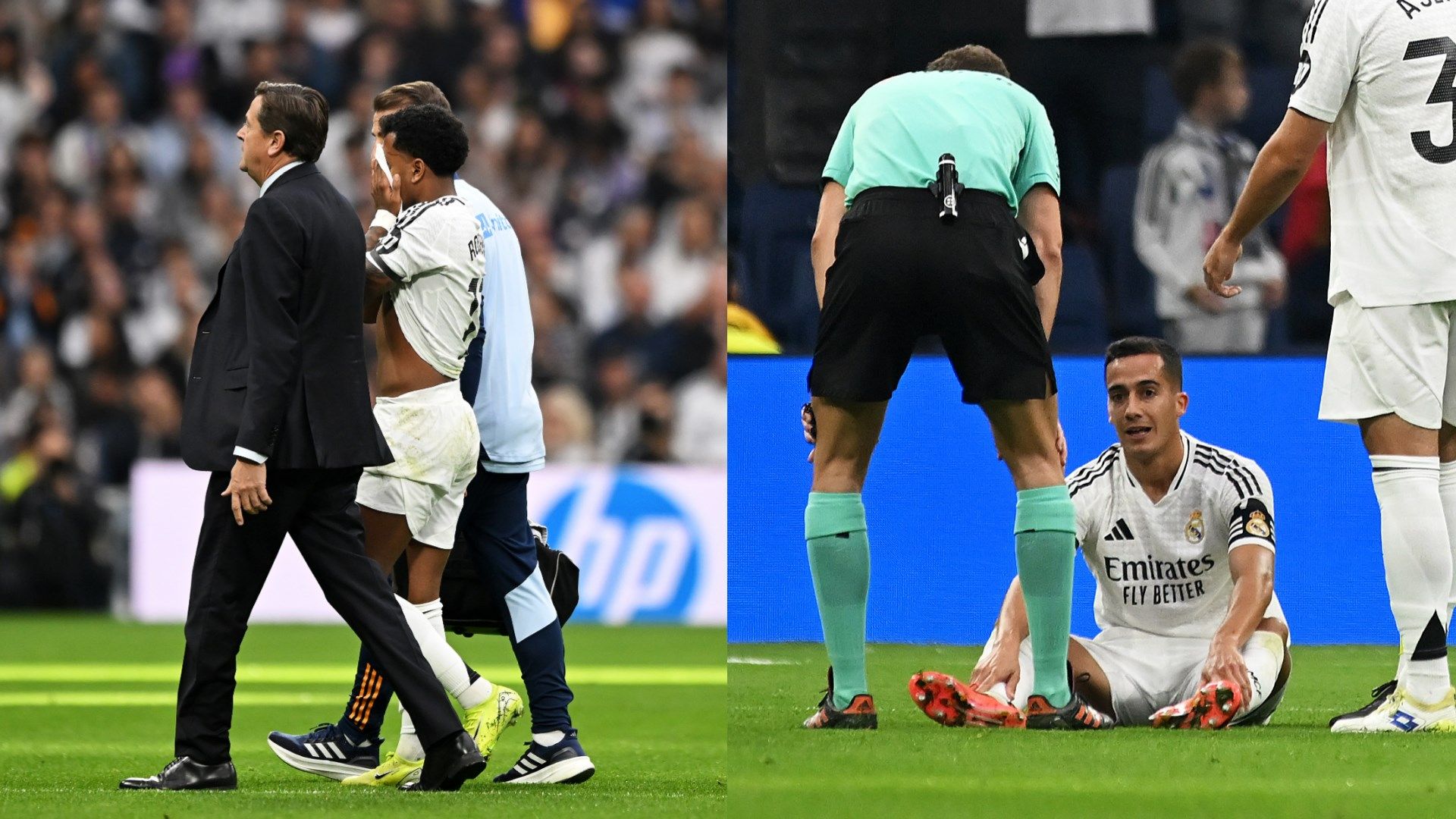 Rodrygo Lucas Vazquez Real Madrid Lesion 2024-25