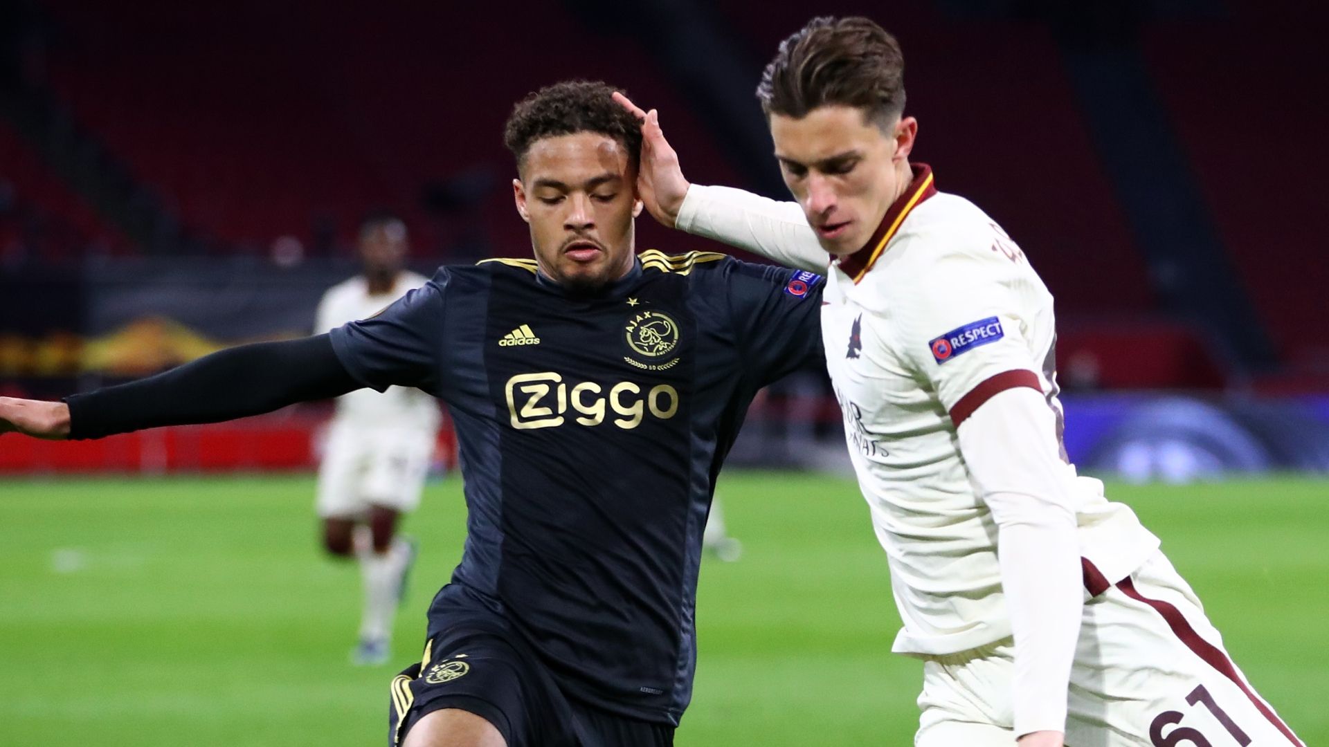 Calafiori Ajax Roma Europa League