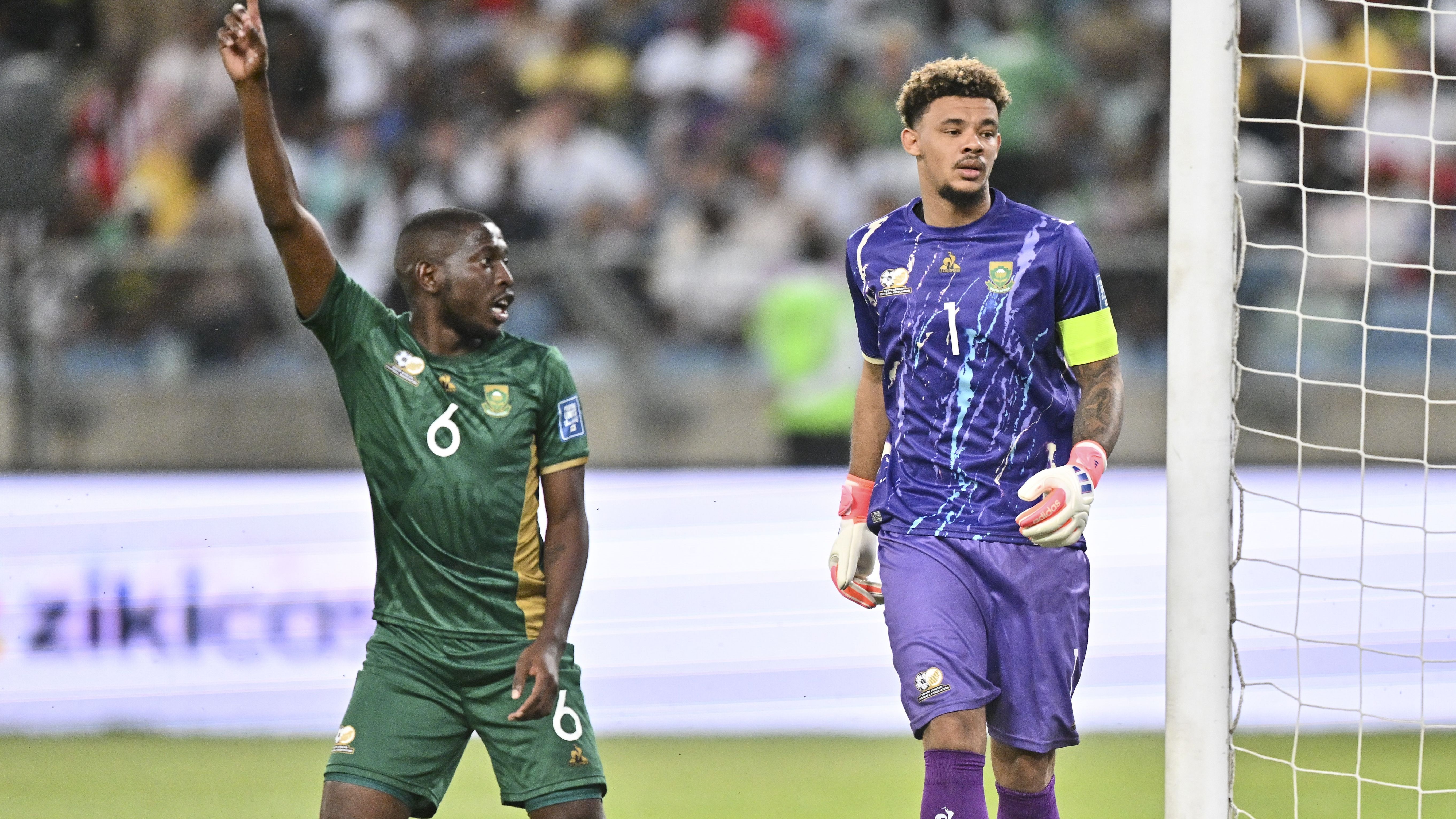 Aubrey Modiba, Ronwen Williams, Bafana Bafana, December 2025