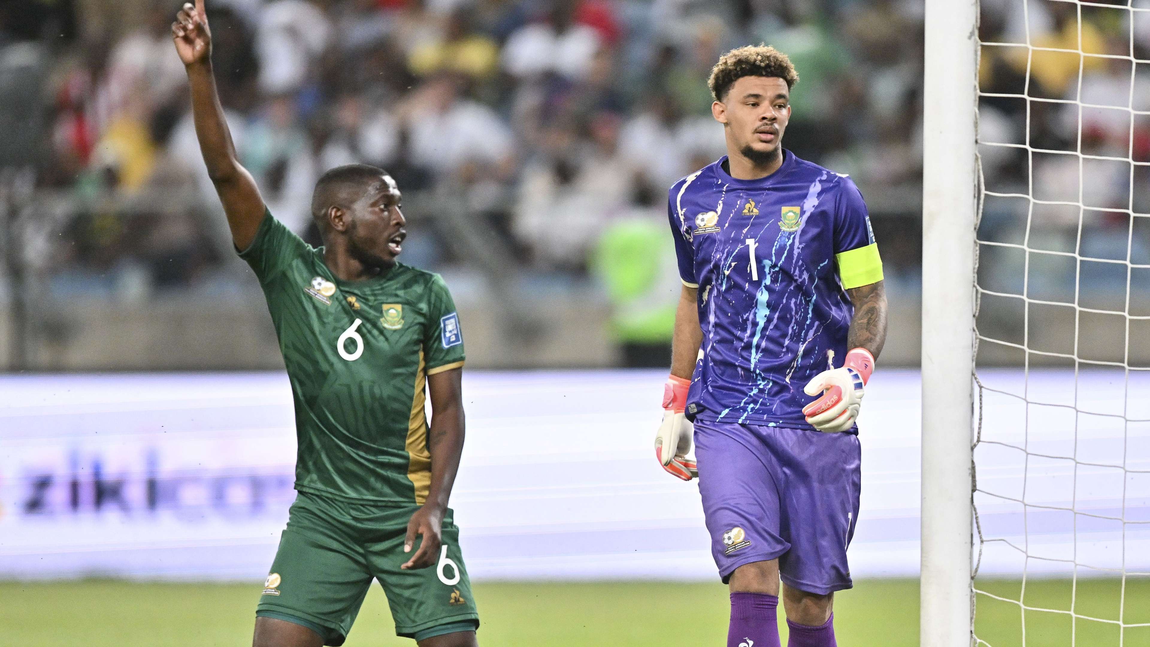 Aubrey Modiba, Ronwen Williams, Bafana Bafana, December 2025