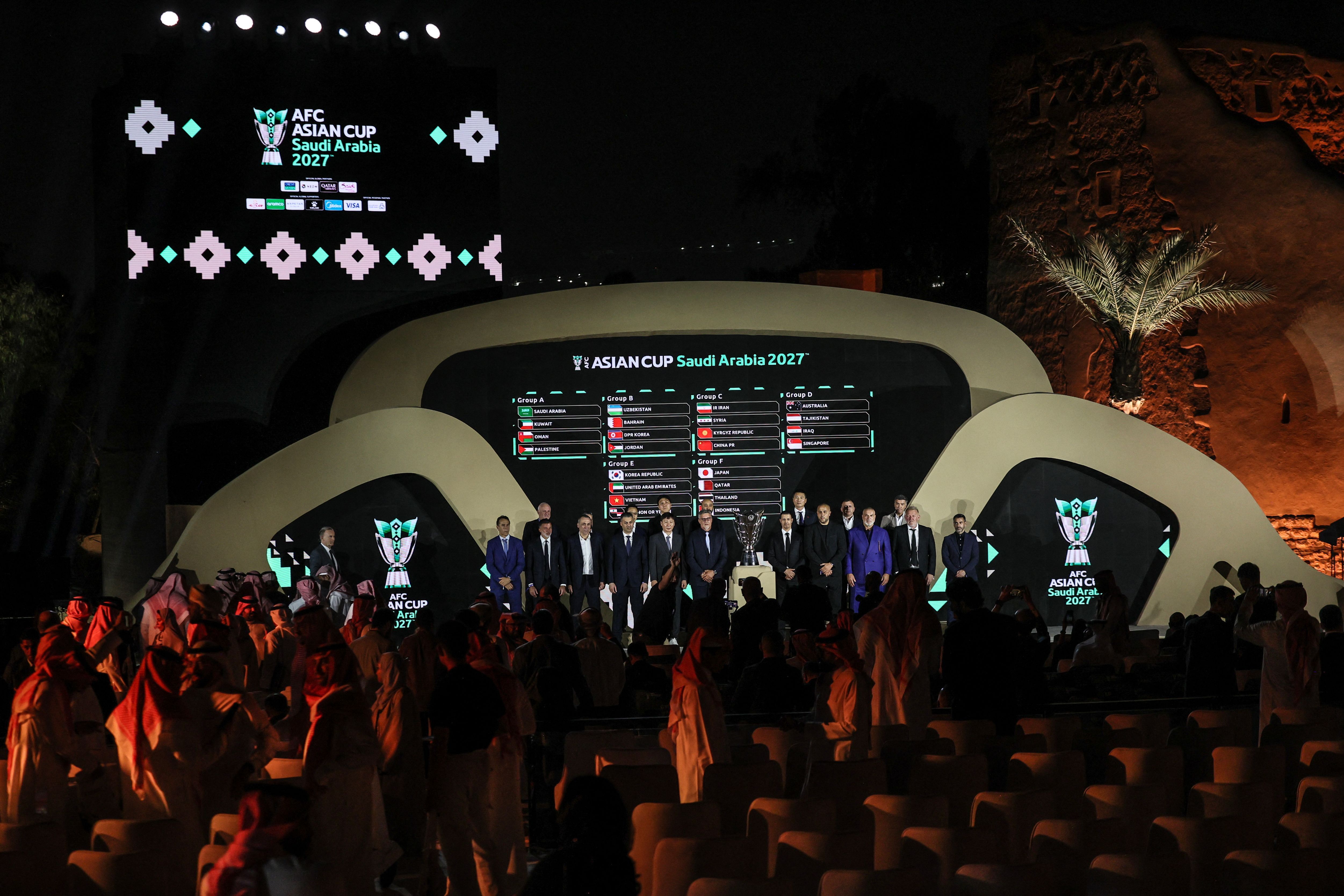 asian cup draw