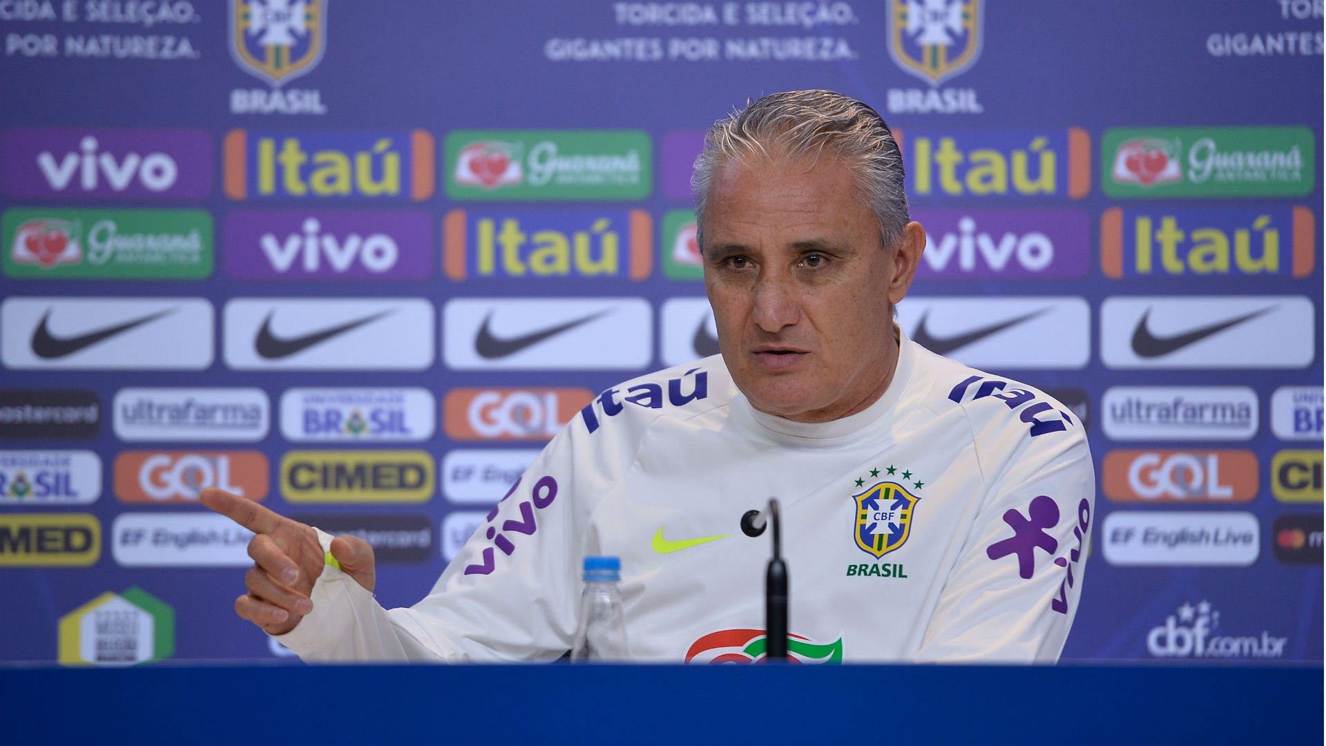 Tite Brasil Seleção coletiva 30 08 2017