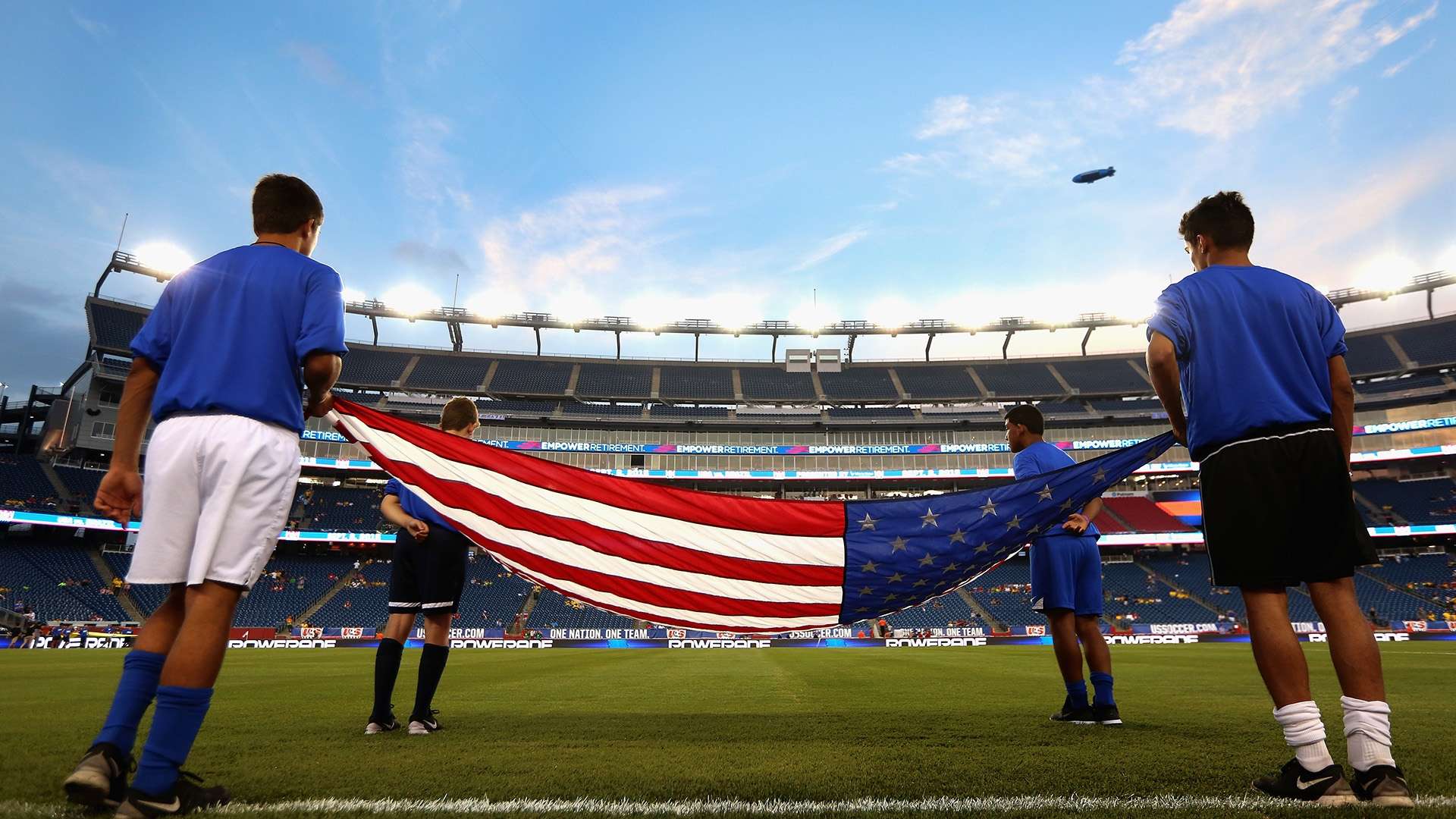Flag USA Brazil Friendly 08092015