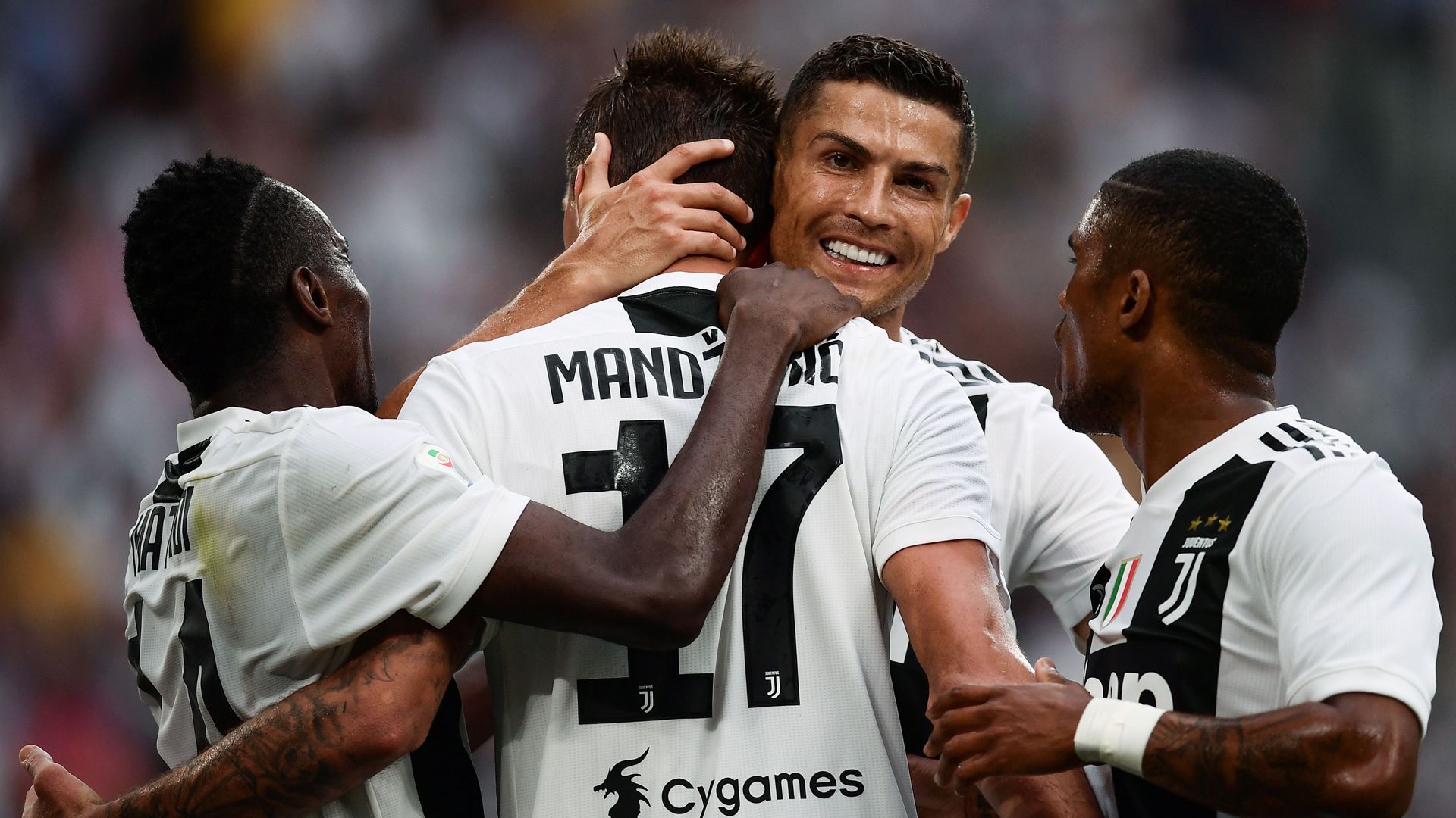 Juventus Turin Mandzukic Ronaldo 25082018