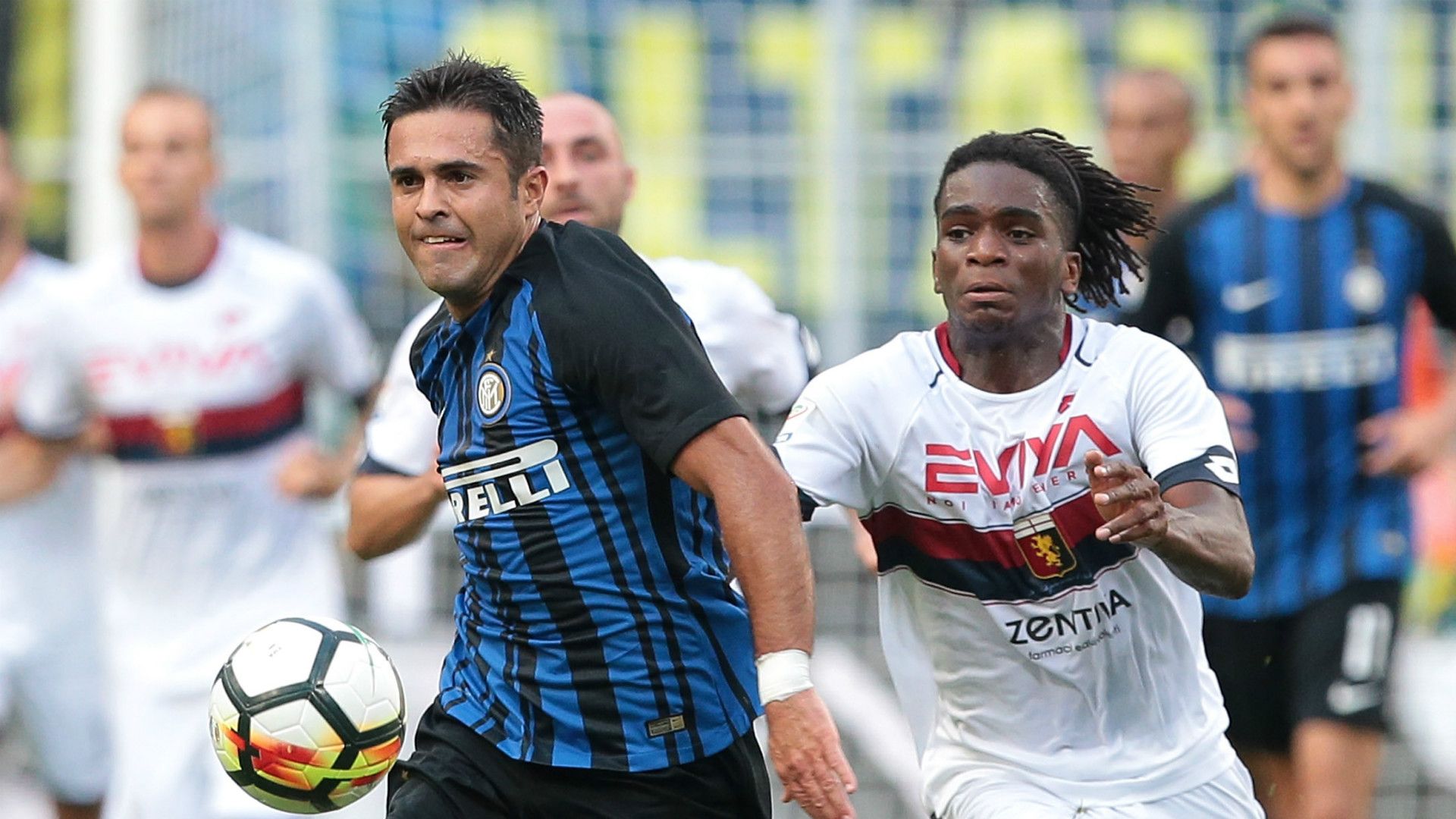 Eder, Stephane Omeonga, Inter, Genoa, Serie A, 24092017