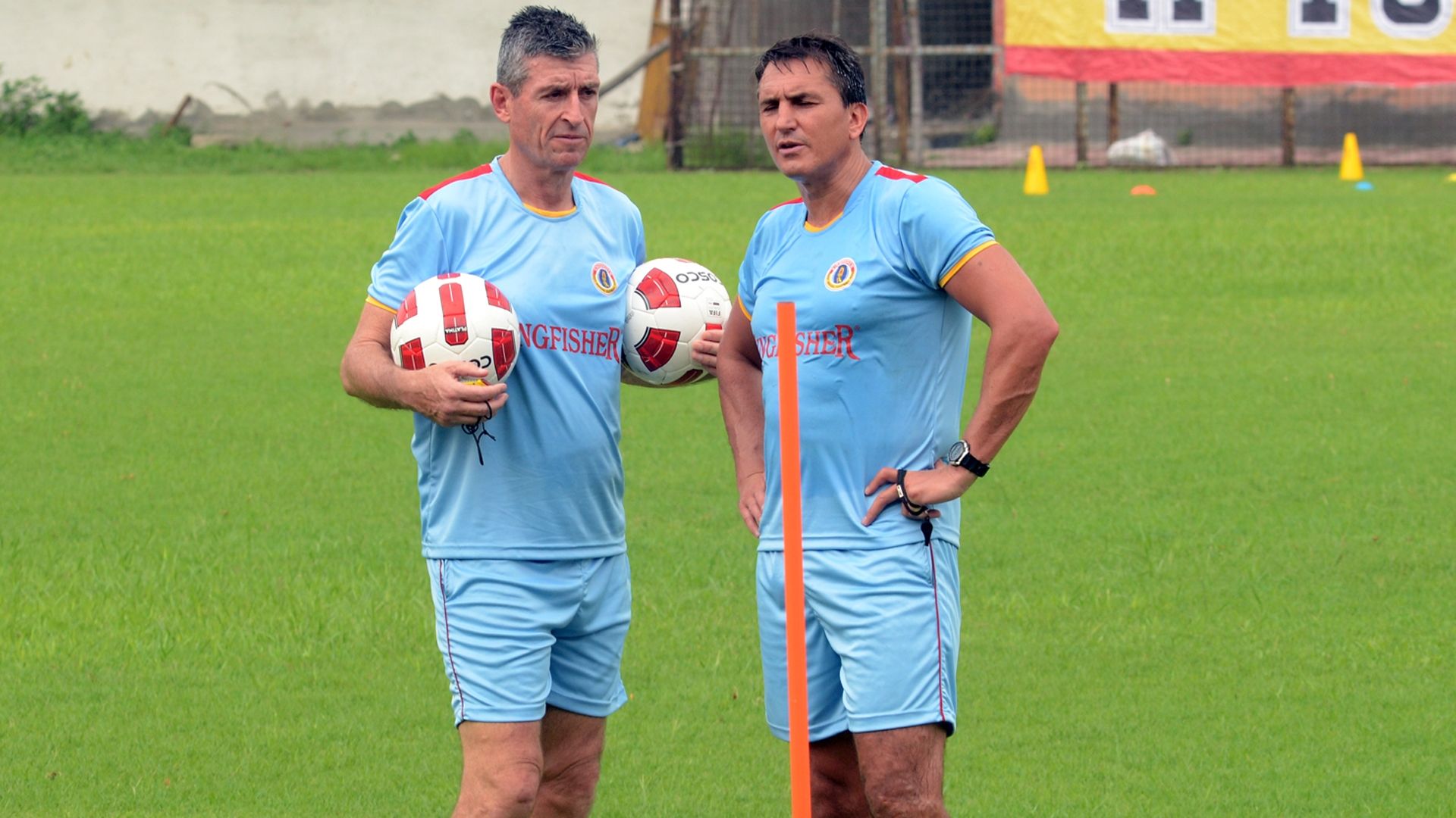 Trevor Morgan East Bengal FC Pre-Season practice session
