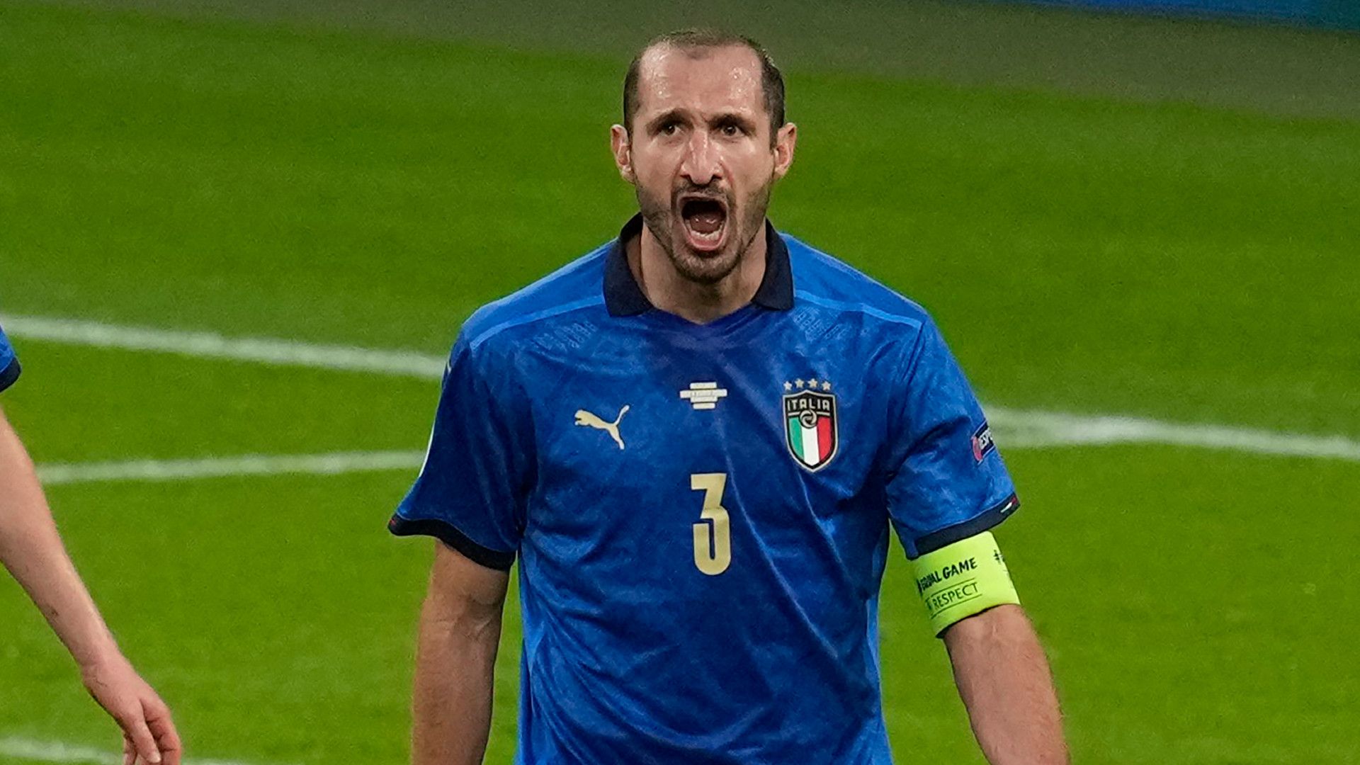 Giorgio Chiellini Italy Spain Euro 2020