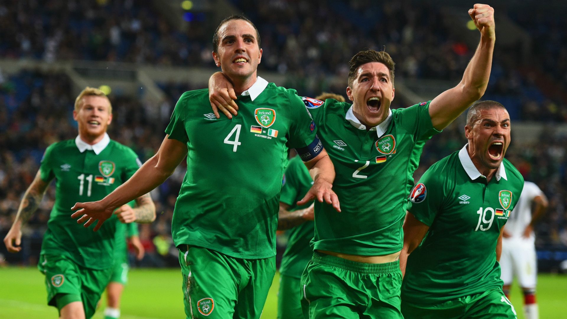 John O'Shea Germany Ireland European Qualifiers 14042014