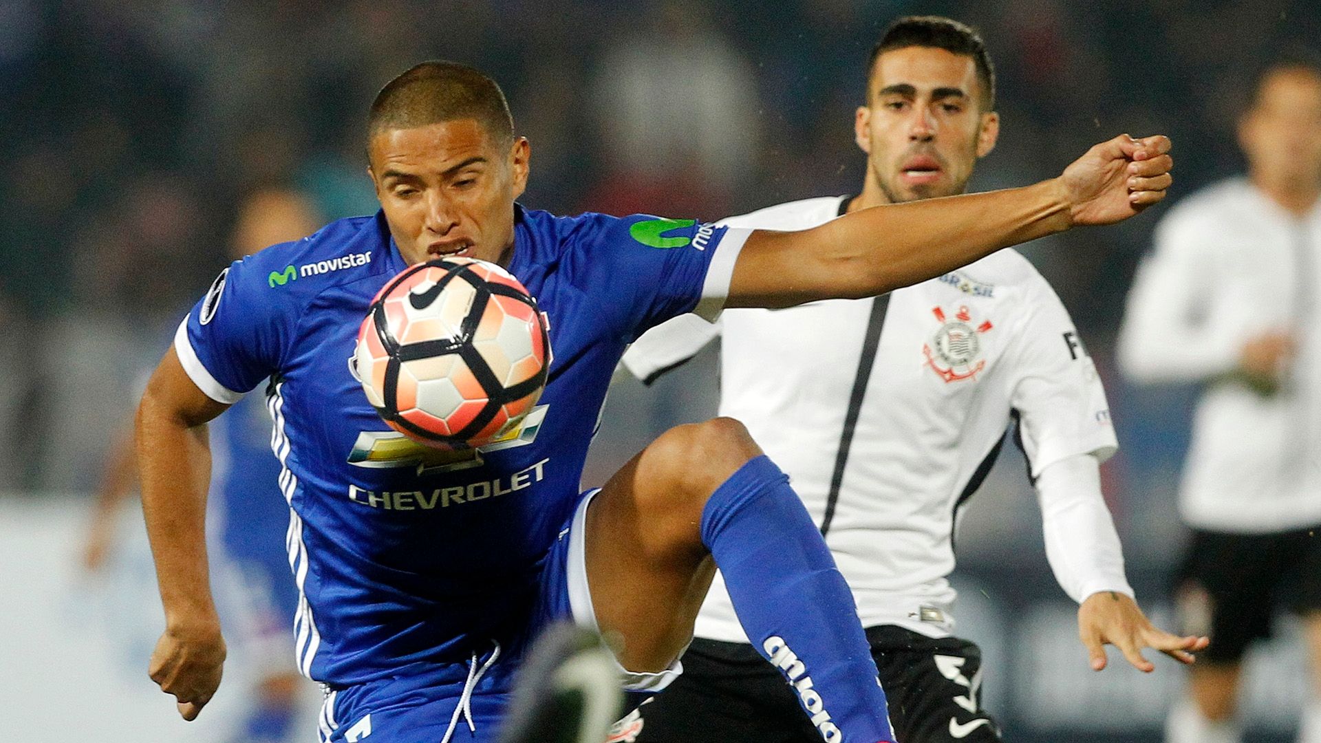 Leandro Benegas Gabriel Universidade de Chile Corinthians Sudamericana 10052017
