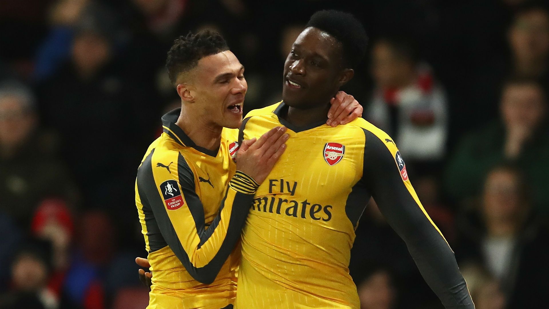 Kieran Gibbs Danny Welbeck Arsenal