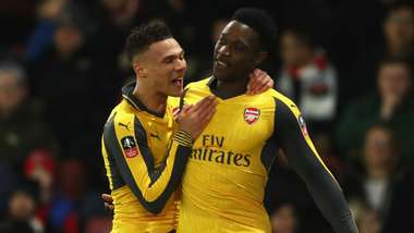 Kieran Gibbs Danny Welbeck Arsenal