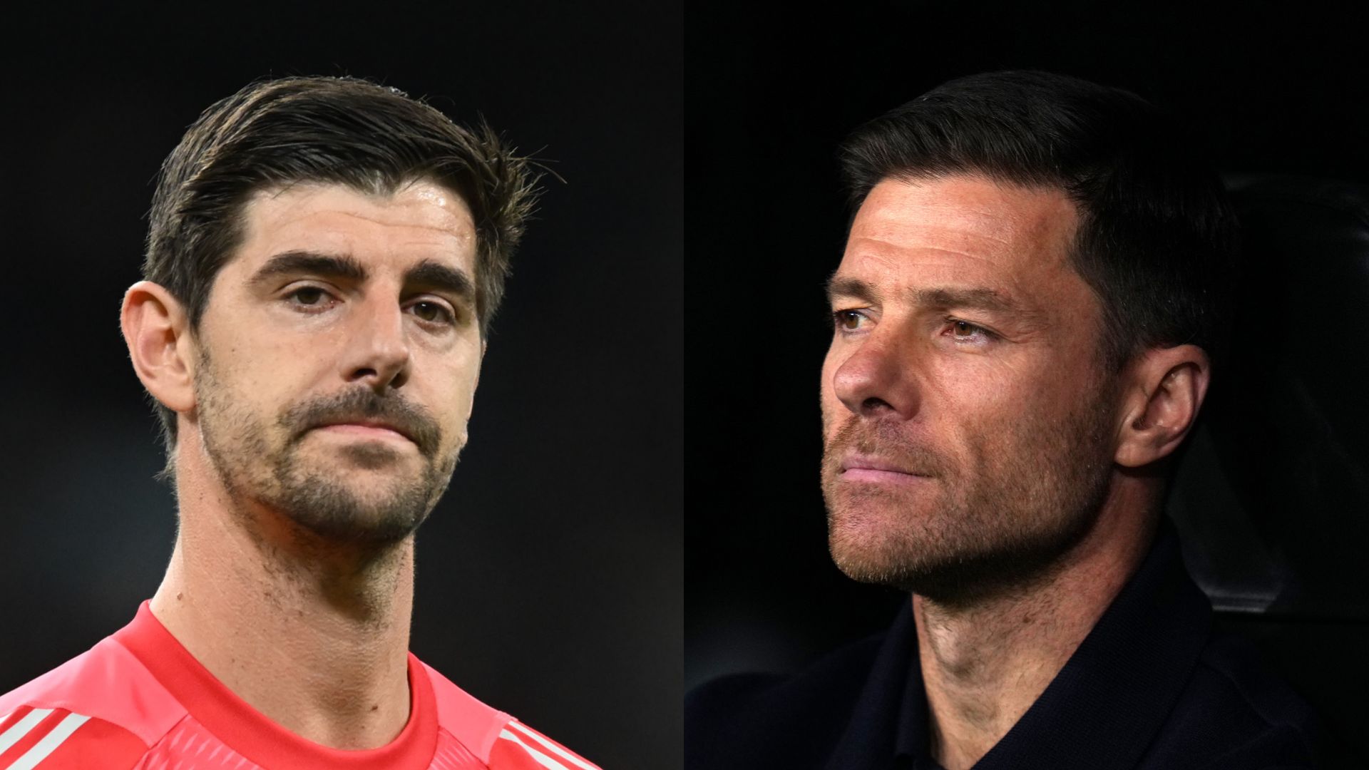 GFX Thibaut Courtois Xabi Alonso