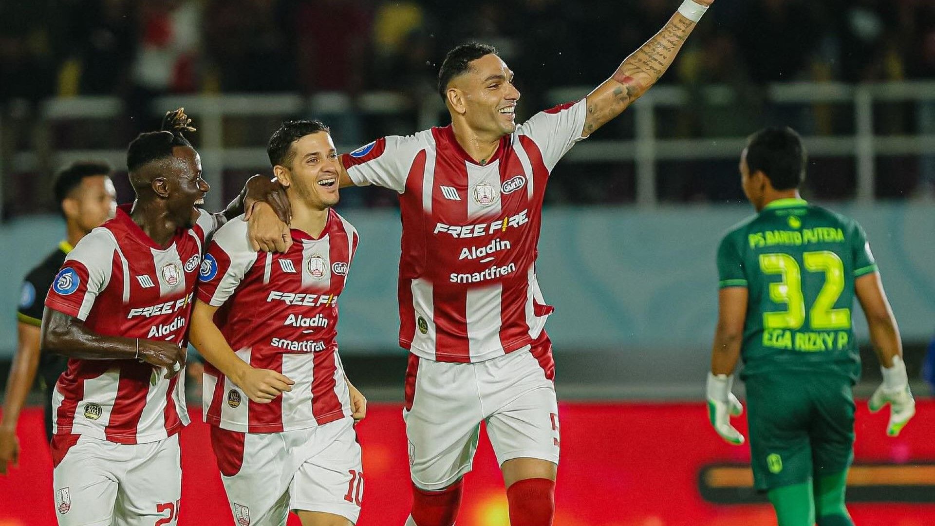 Selebrasi Persis Solo vs Barito Putera 09032024