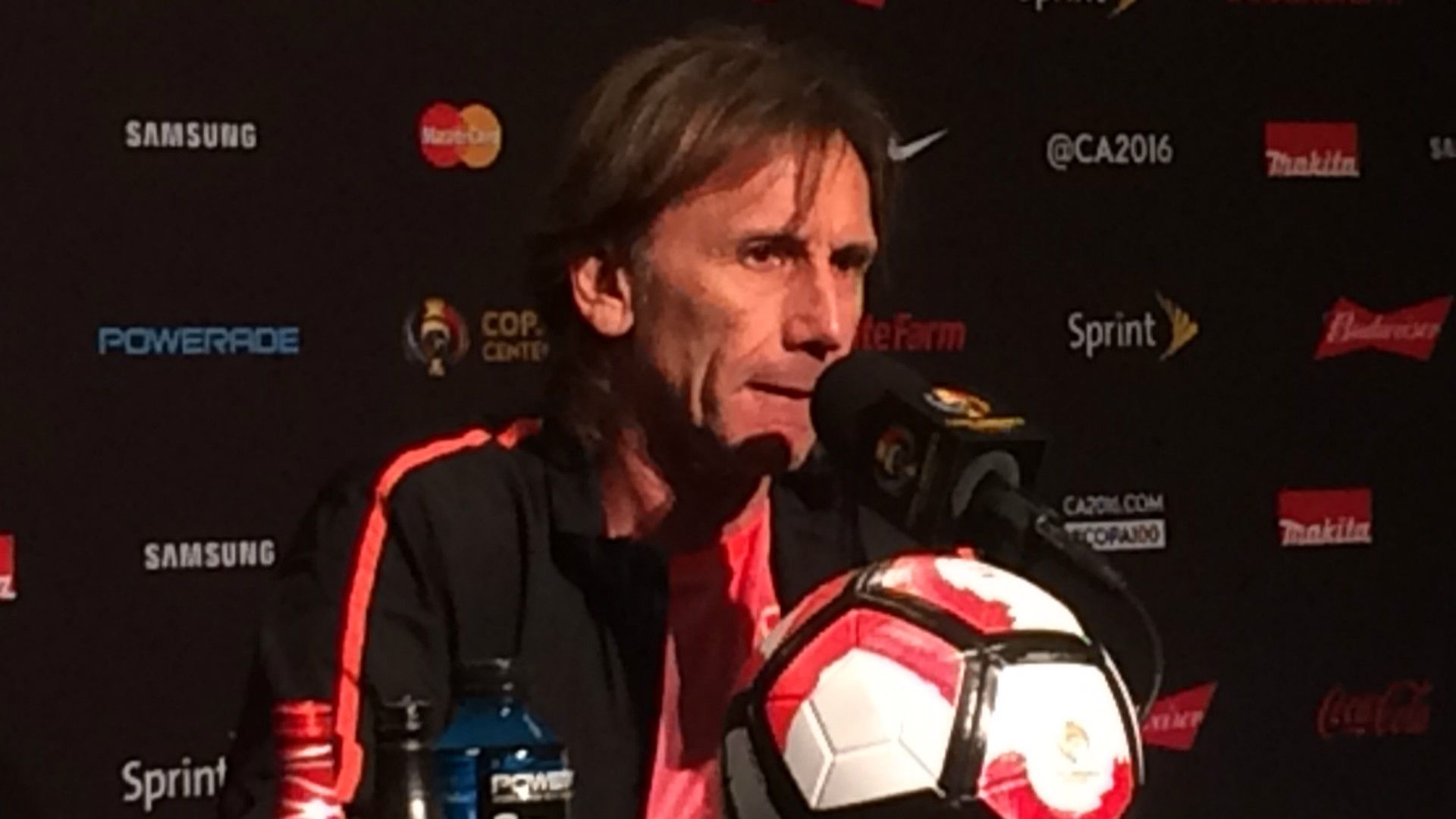 Ricardo Gareca Press Conference Peru Haiti Copa America Centenario 04062016