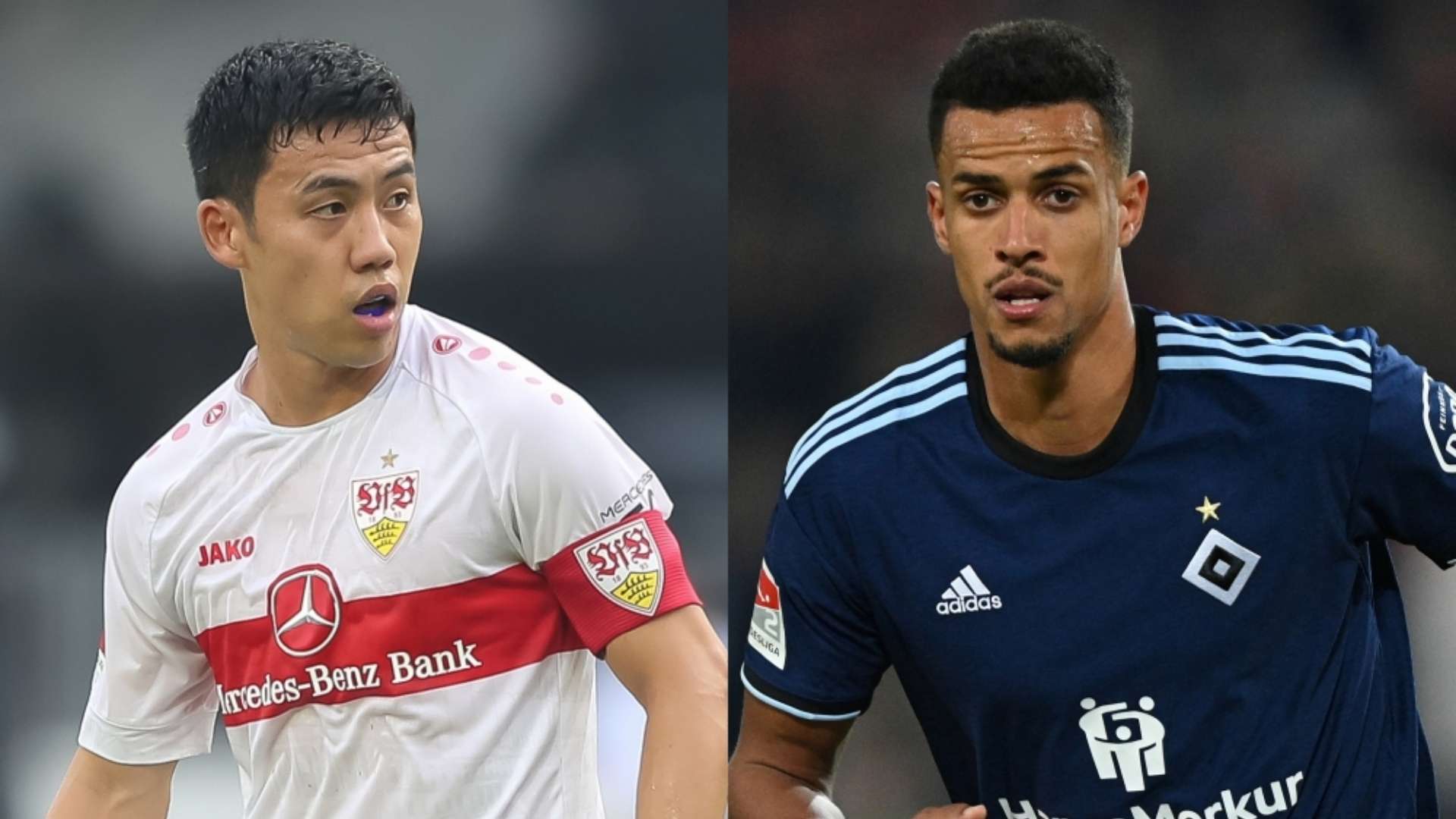 Wataru Endo Stuttgart Robert Glatzel HSV