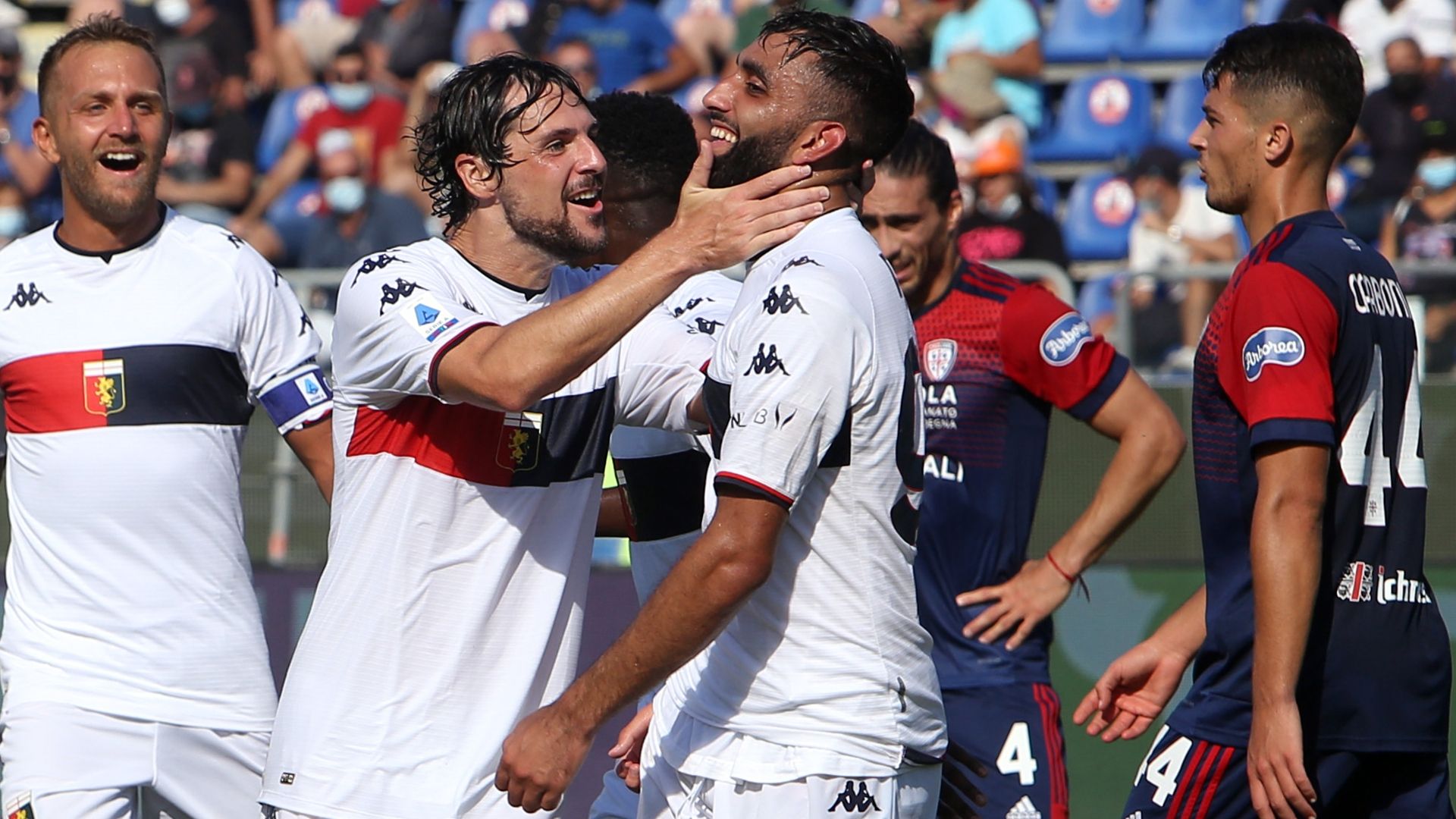 Fares Cagliari Genoa Serie A