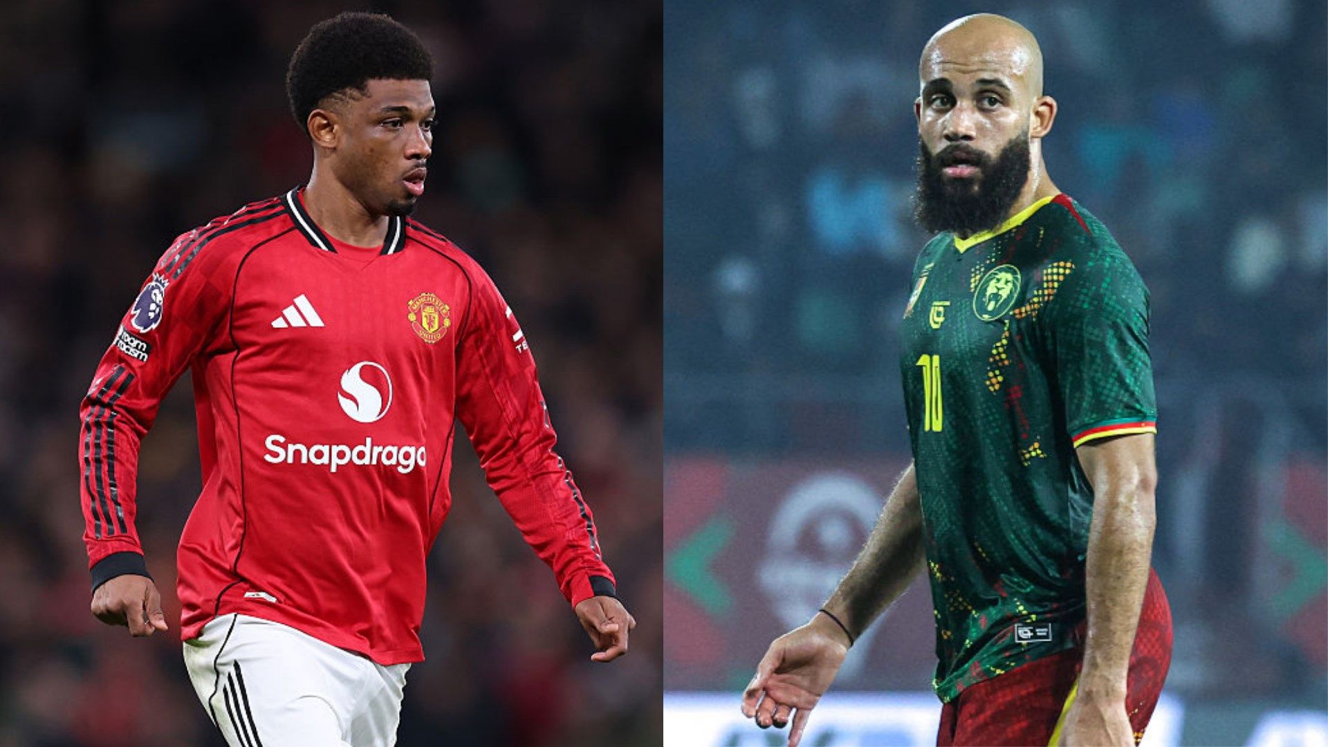 Amad Diallo and Bryan Mbeumo