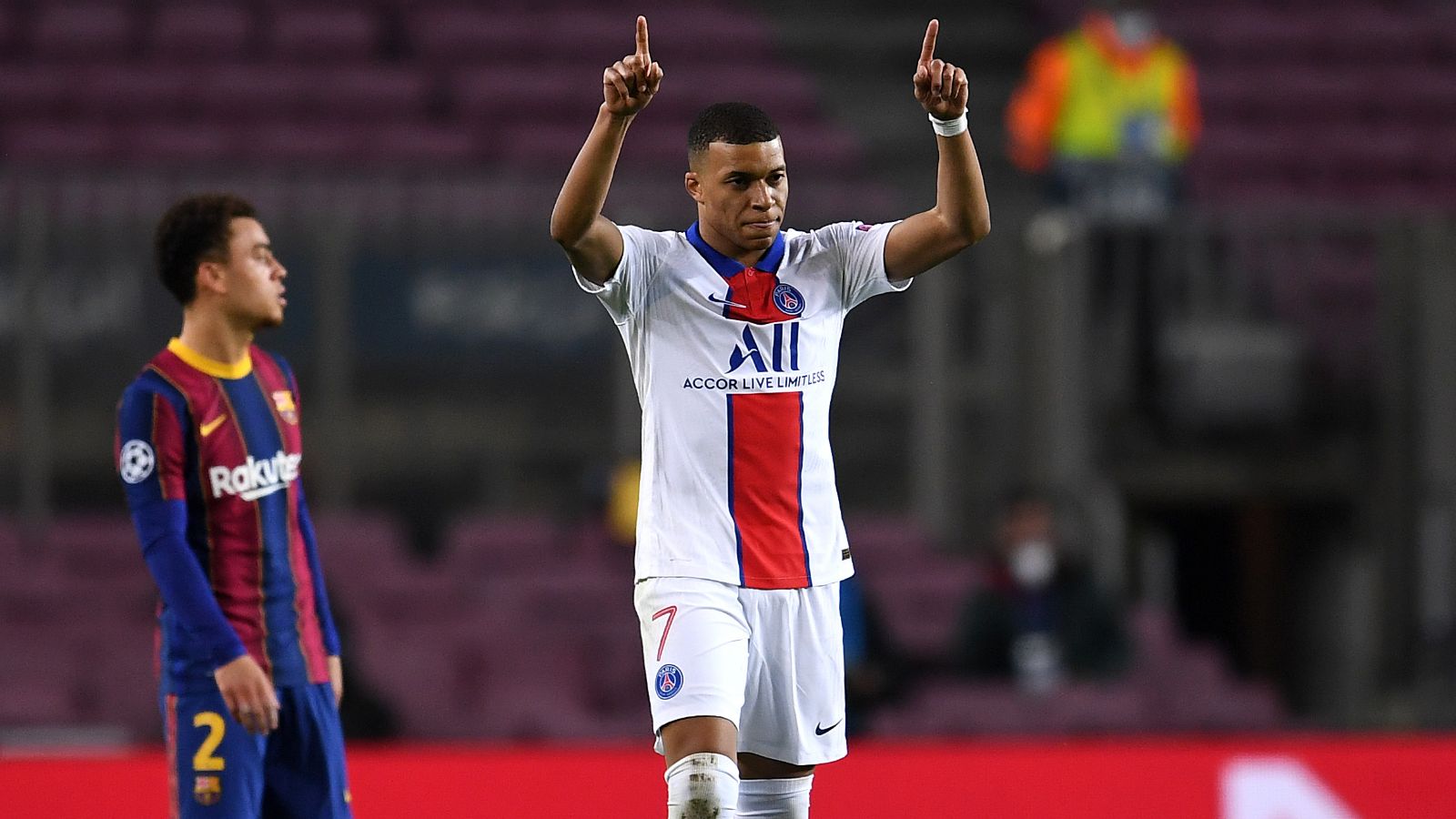 Mbappé Barcelona PSG Champions League
