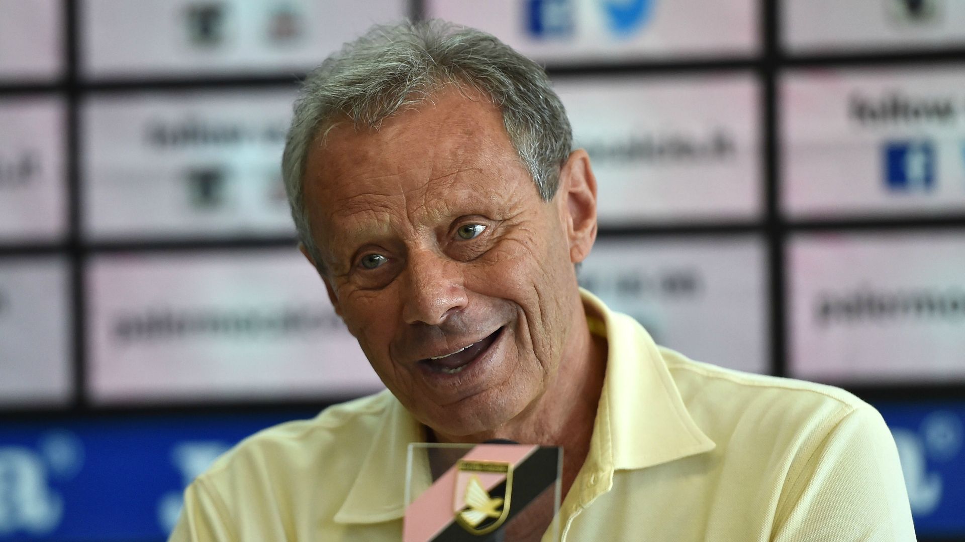Maurizio Zamparini Palermo chairman Serie A