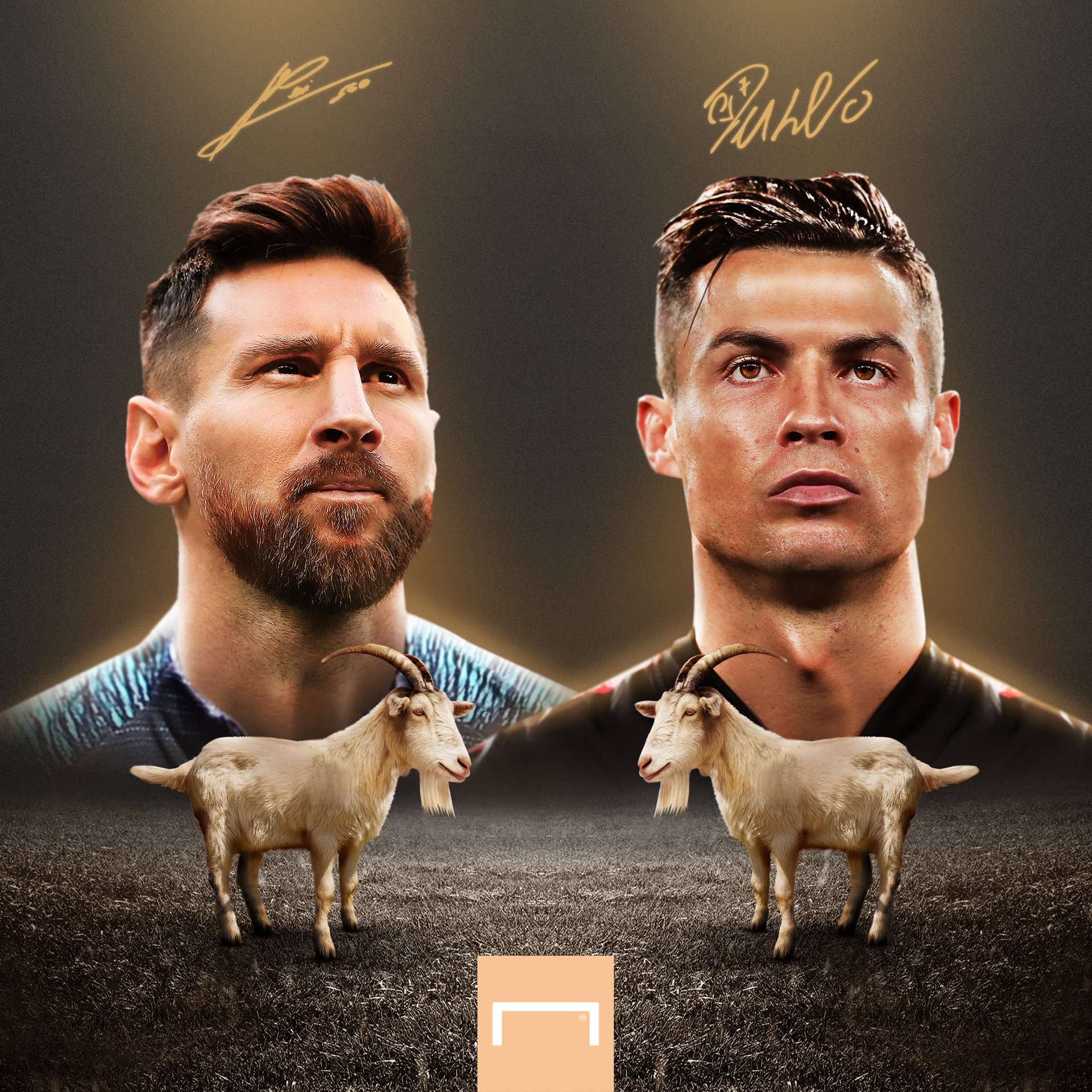 messi ronaldo goat