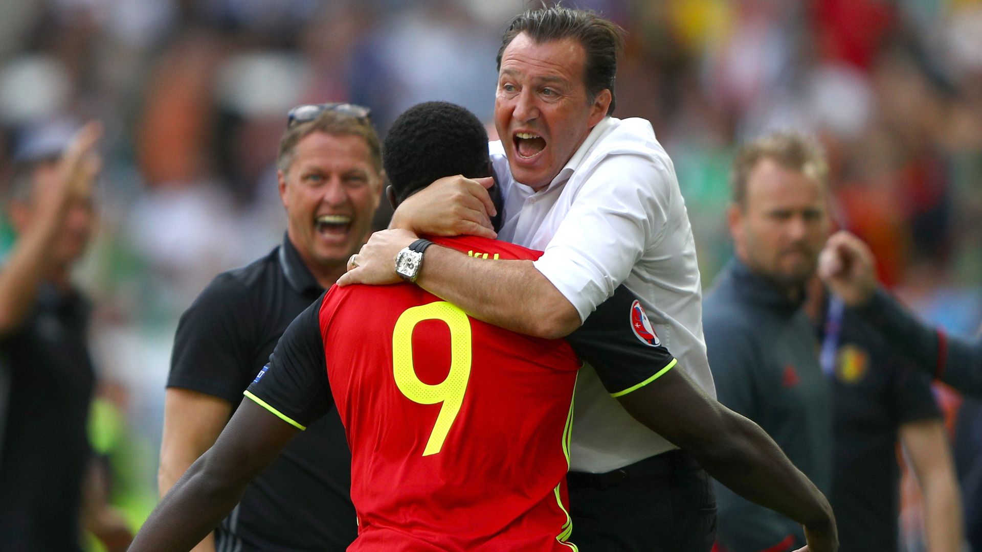 Marc Wilmots Romelu Lukaku Belgien Irland 06182016