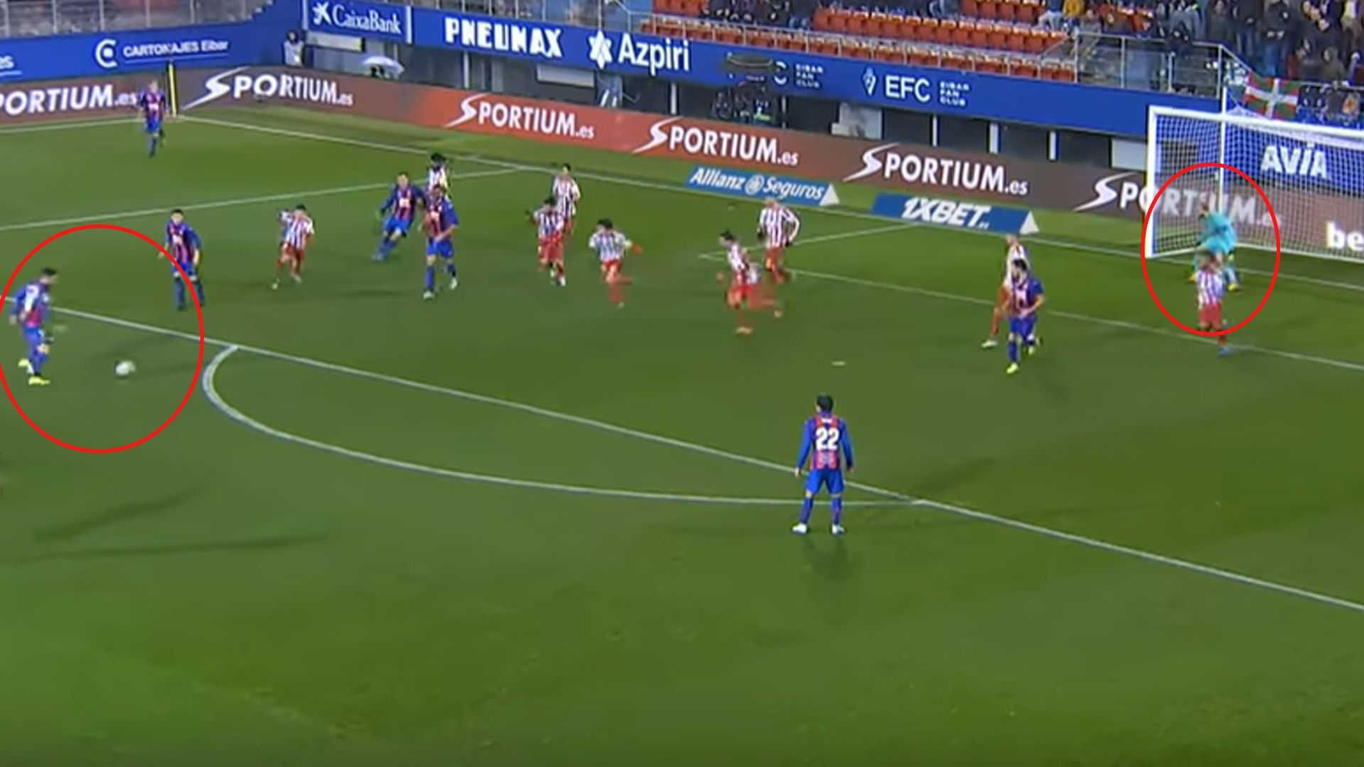 Edu Expósito, Eibar-Atlético de Madrid