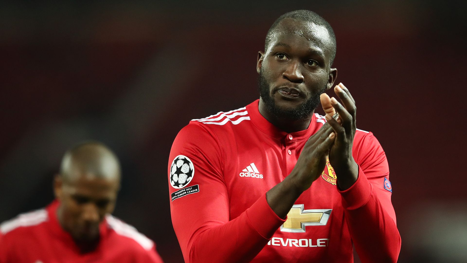 Romelu Lukaku Manchester United Champions League 2017-18