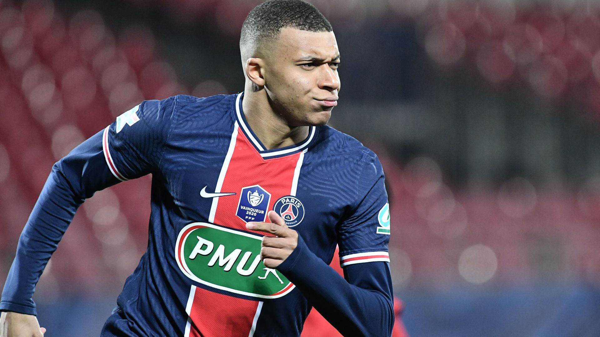 Kylian Mbappe Brest PSG Coupe de France 06032021