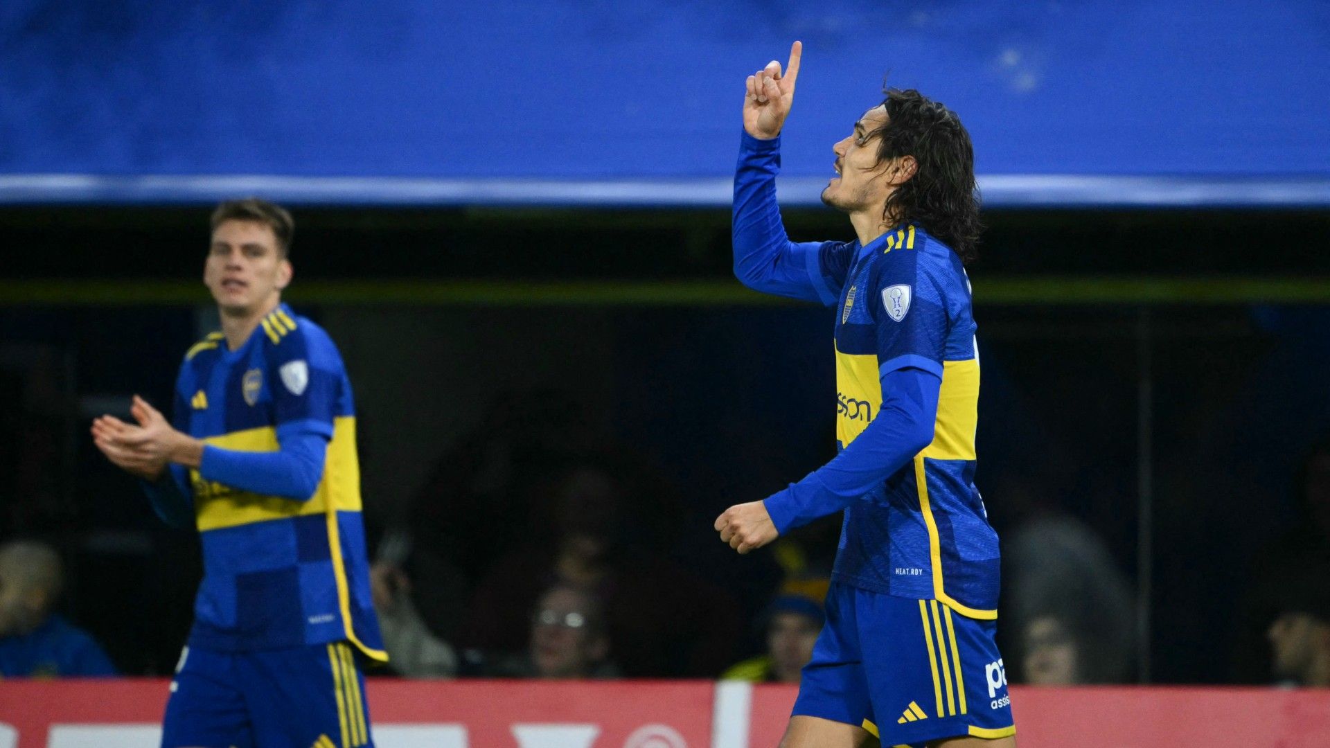 Edinson Cavani Boca Fortaleza Copa Sudamericana 15052024