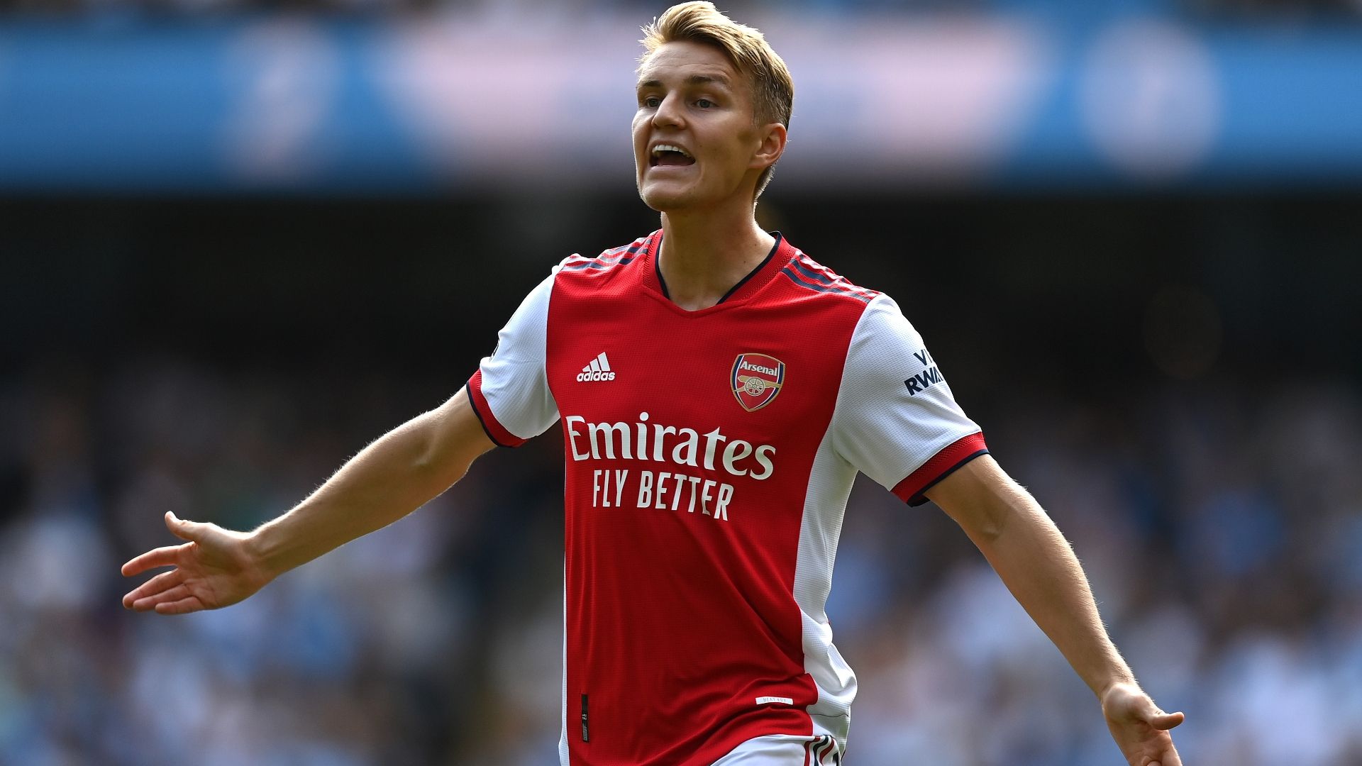 Martin Odegaard Arsenal 2021-22