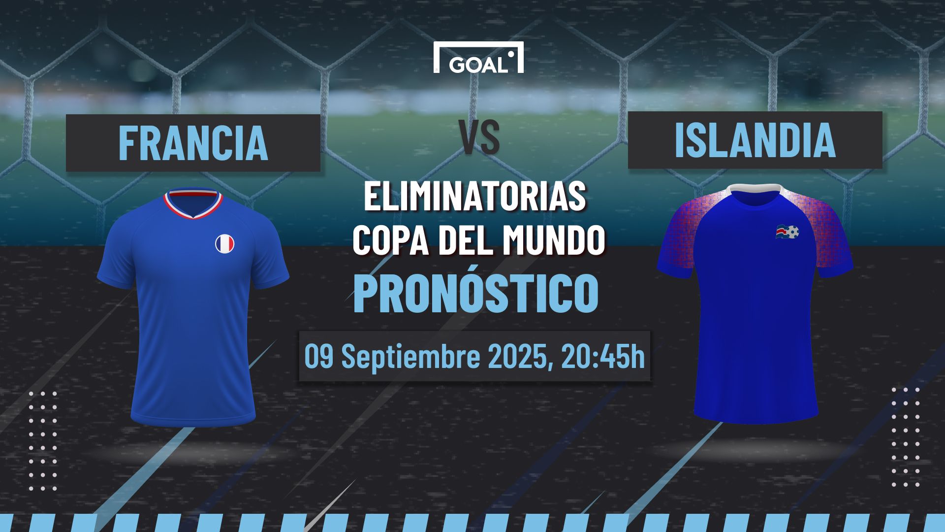 Francia vs Islandia Pronóstico y Apuestas Eliminatorias Copa del Mundo | 09/09/25
