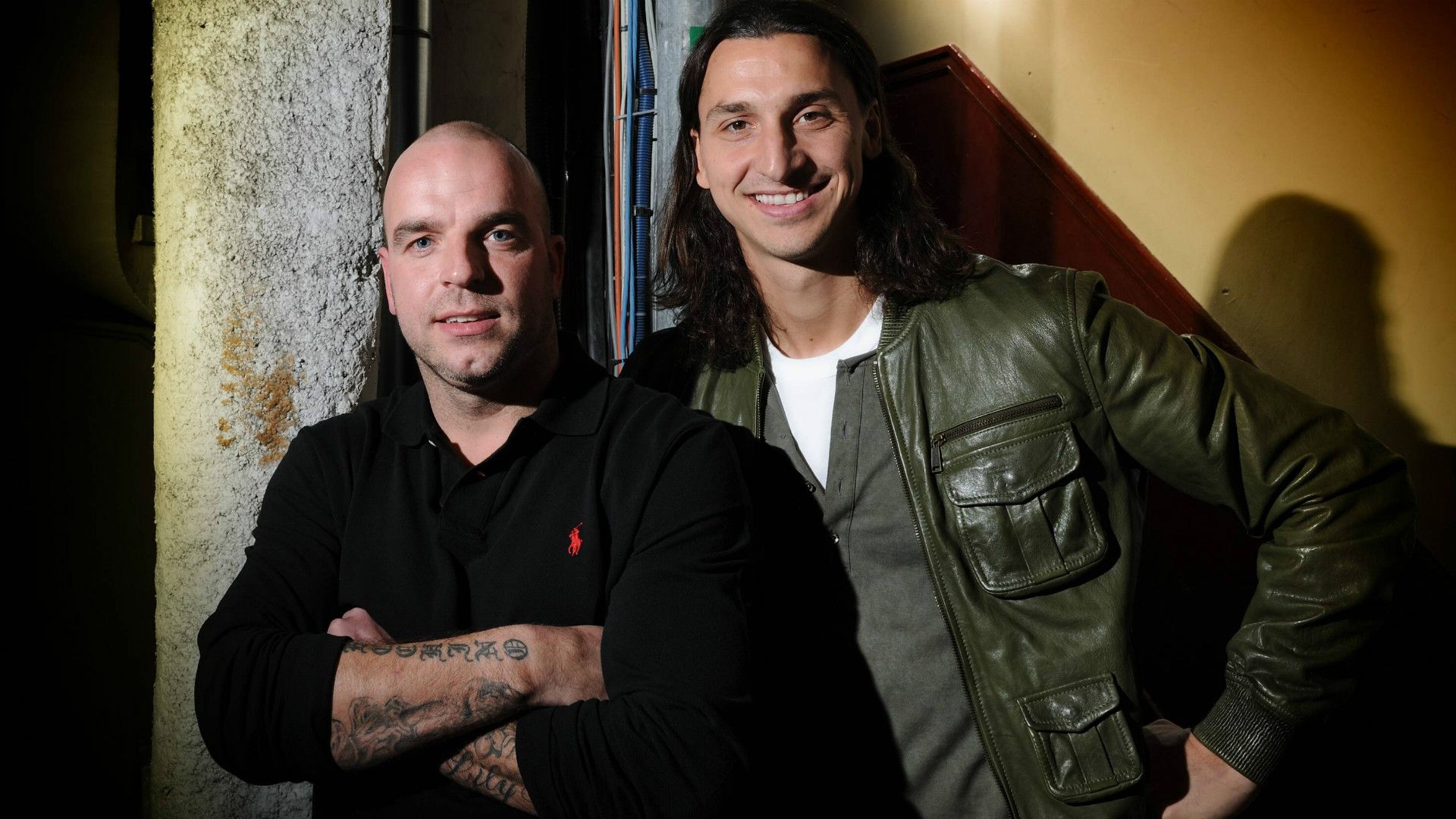 ONLY GERMANY Andy van der Meyde Zlatan Ibrahimovic