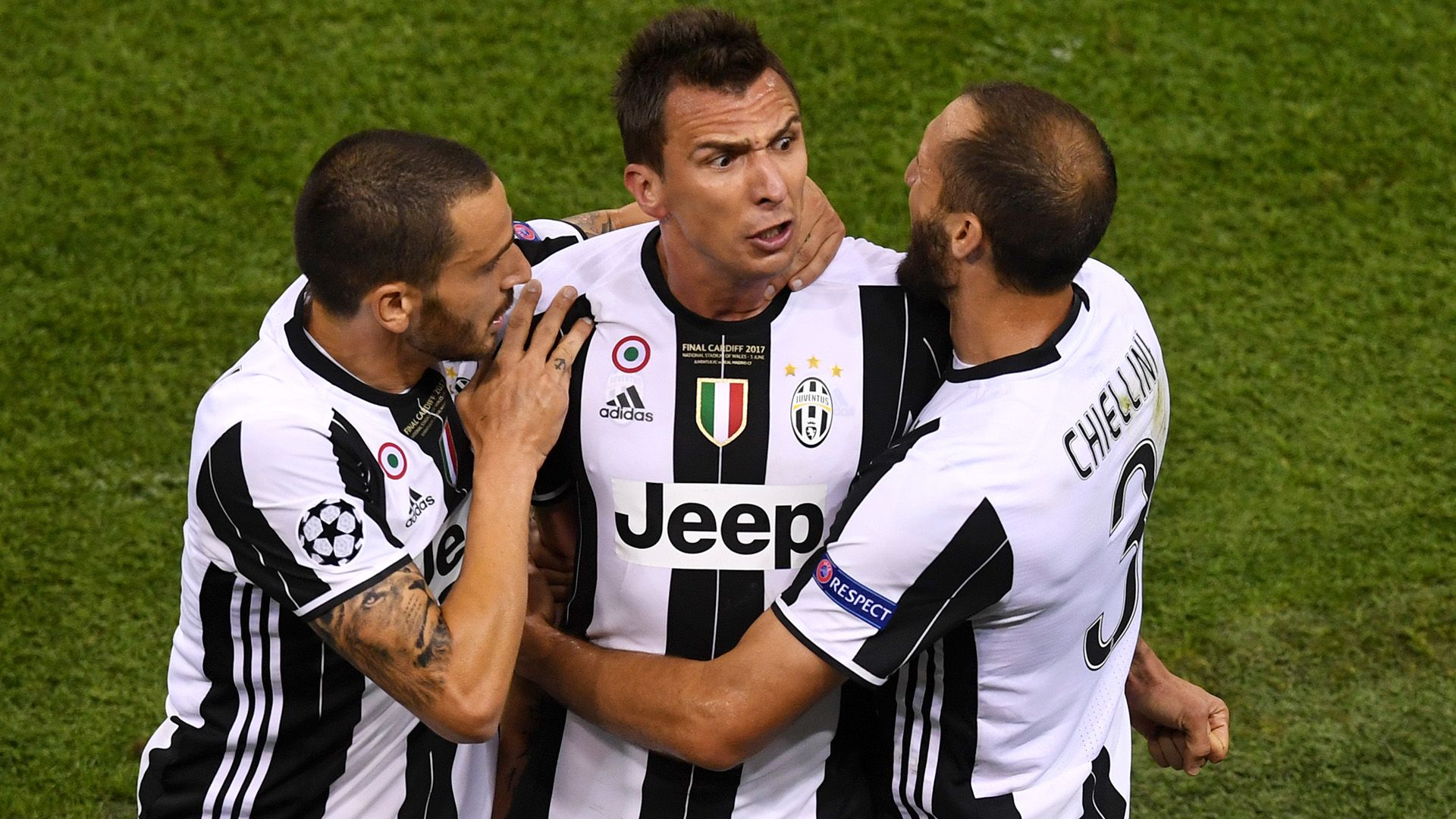 Mario Mandzukic Juventus Real Madrid