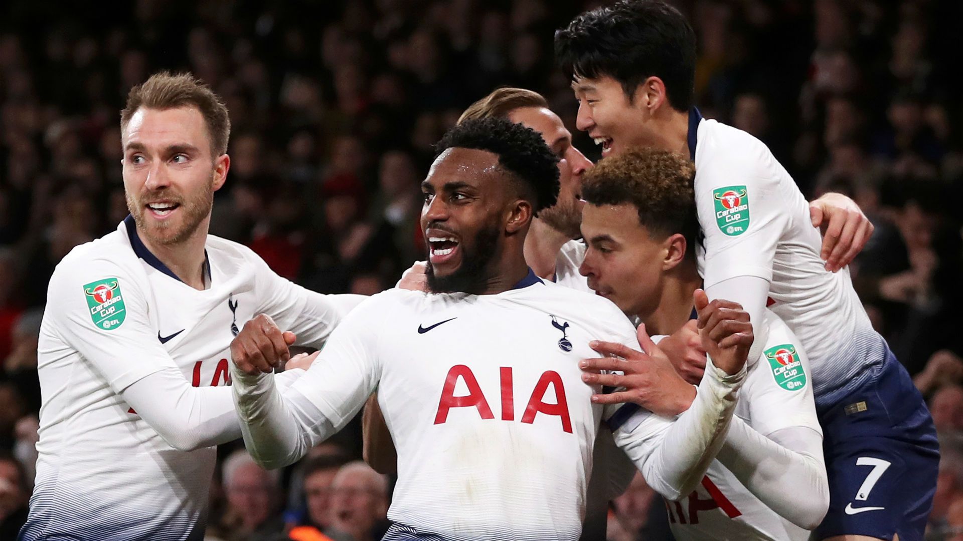 Danny Rose Christian Eriksen Dele Alli Tottenham Arsenal 191218