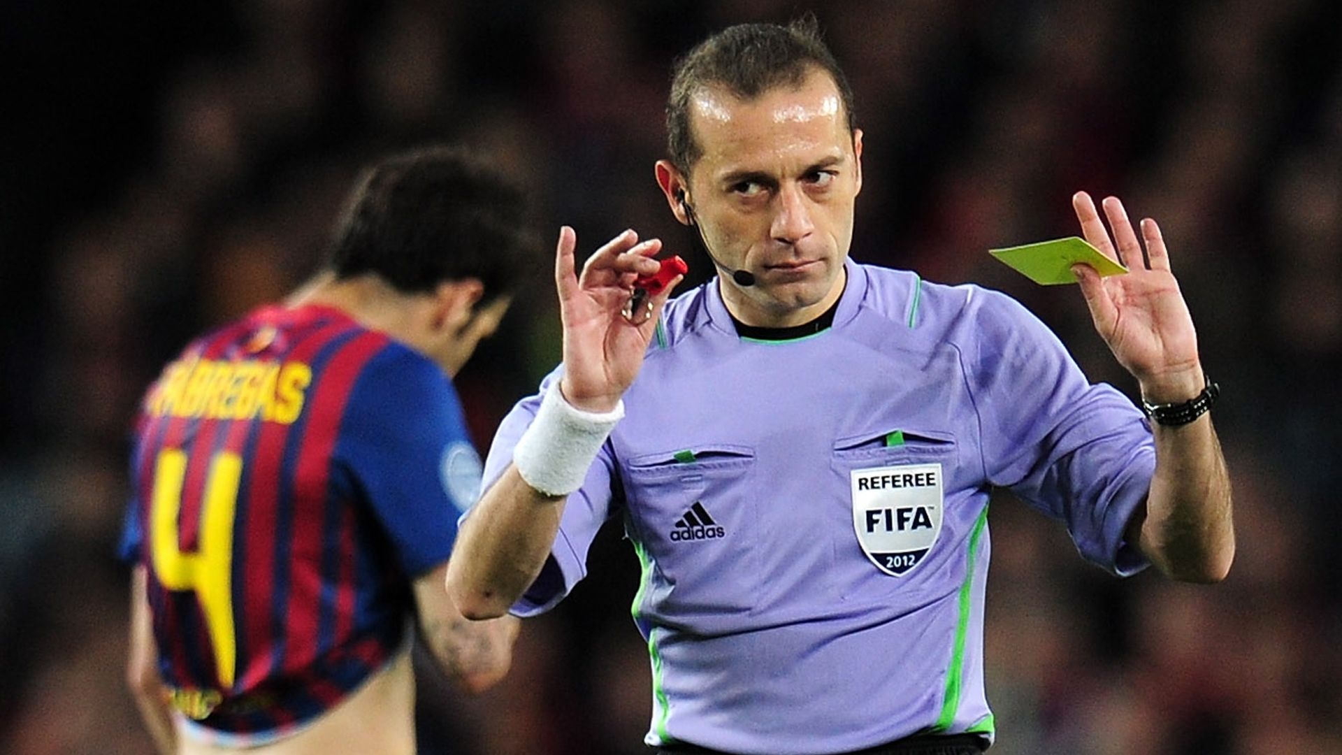 Turkish referee Cuneyt Cakir