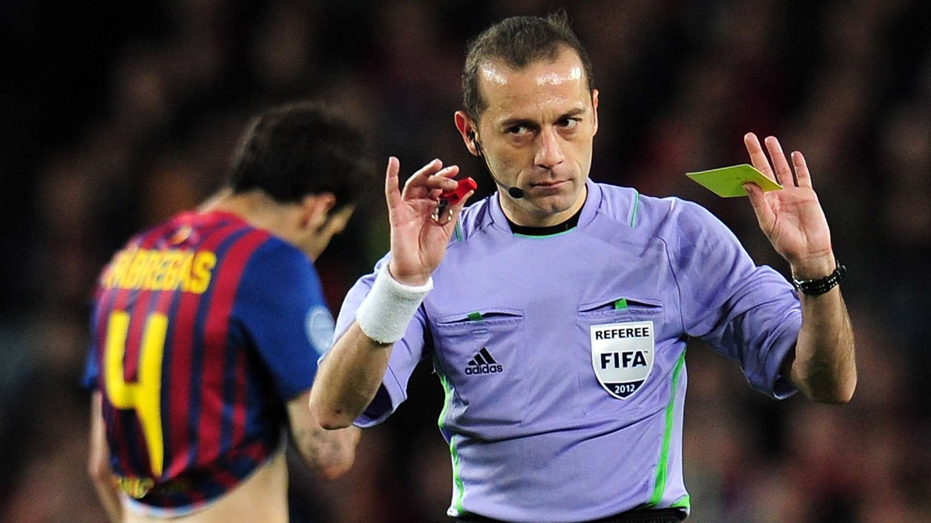 Turkish referee Cuneyt Cakir