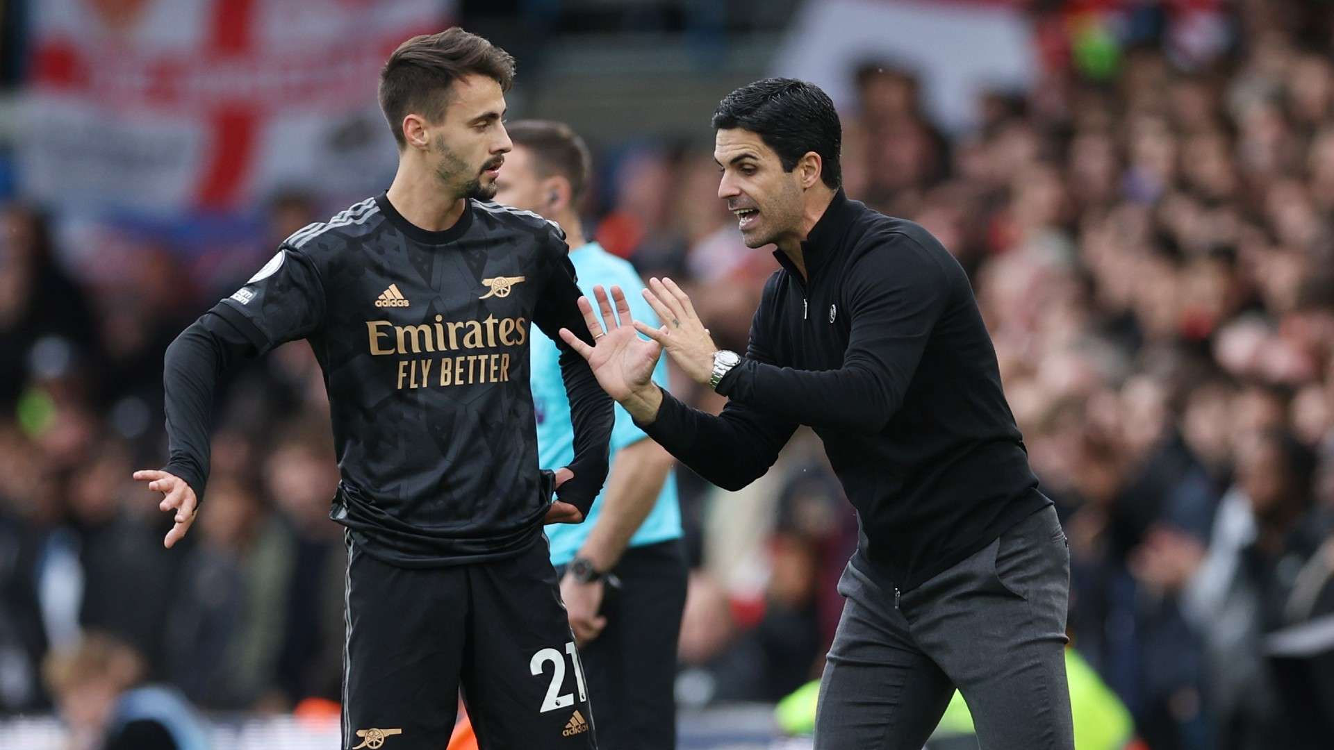 Fabio Vieira Mikel Arteta Arsenal 2022-23
