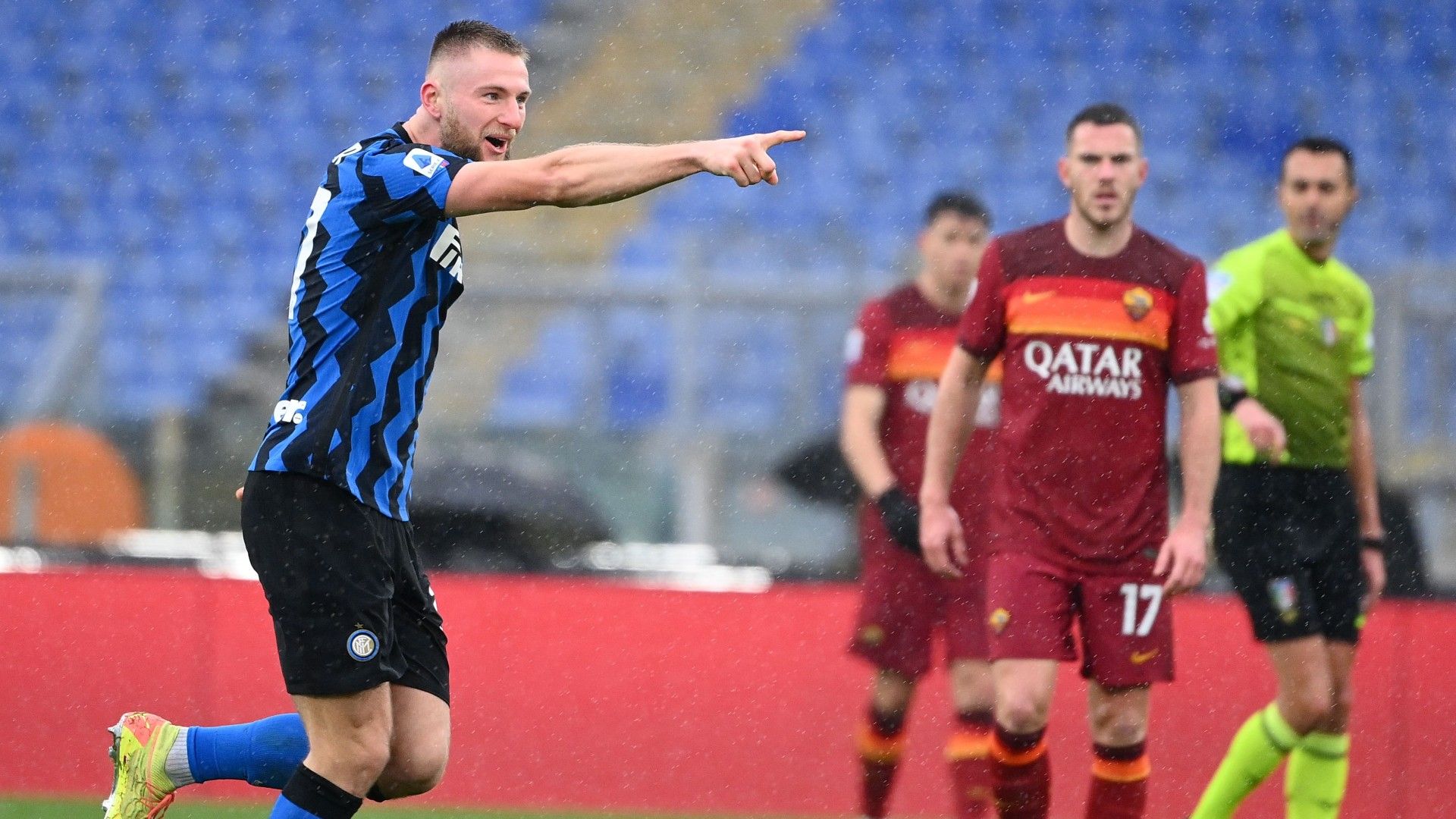 Skriniar - Roma Inter - Serie A 2020/21