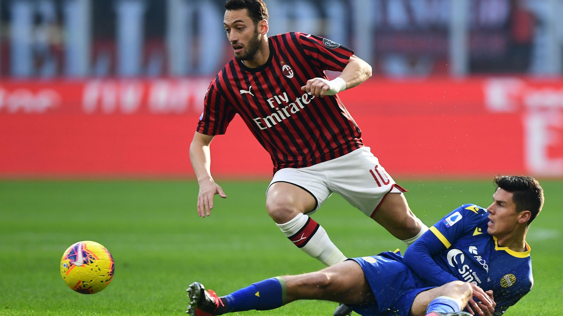 Calhanoglu Milan Verona Serie A