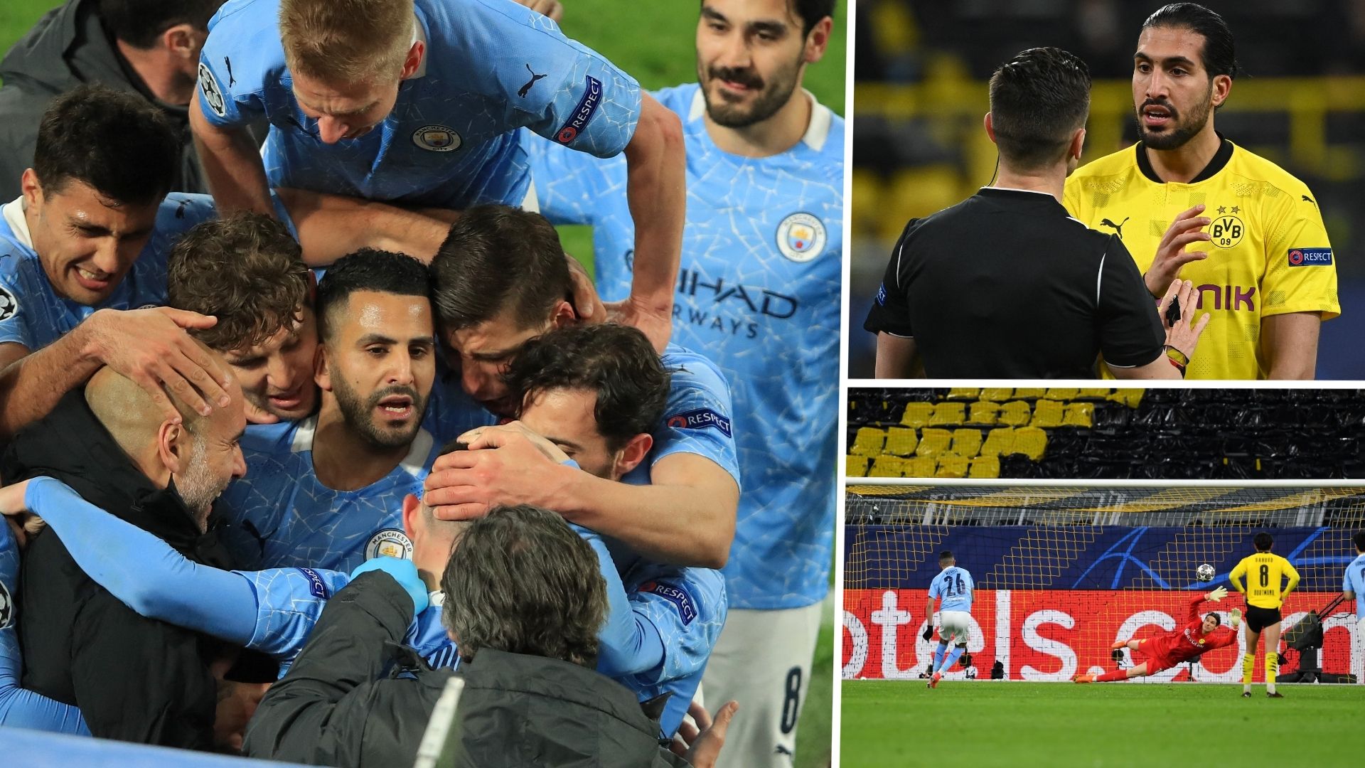 Gfx Emre Can Riyad Mahrez Dortmund Manchester City
