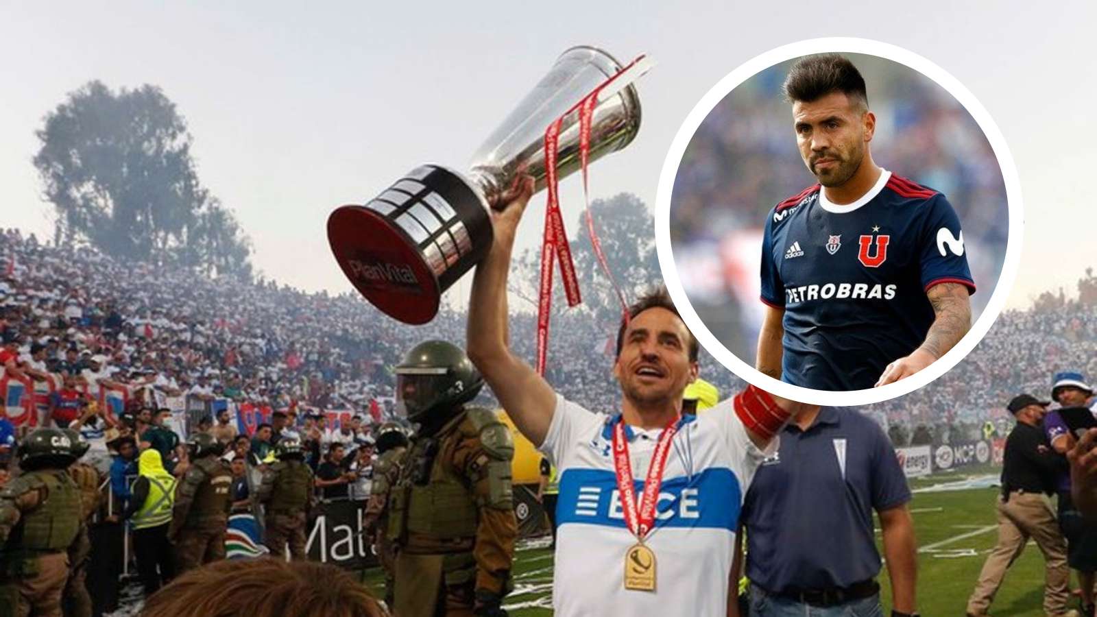 José Pedro Fuenzalida tetracampeón U. Católica - Gonzalo Espinoza U. de Chile