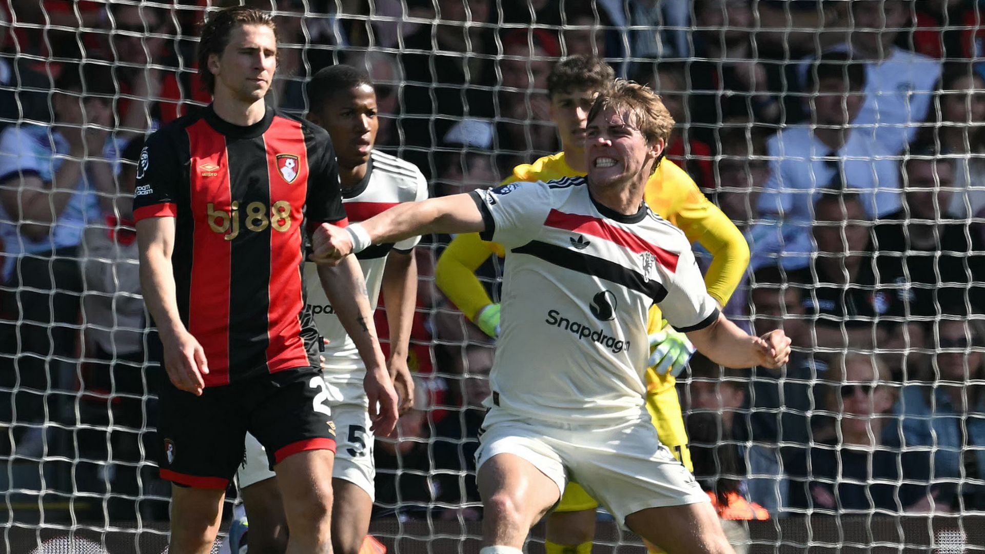 Rasmus Hojlund Manchester United Bournemouth 2024-25